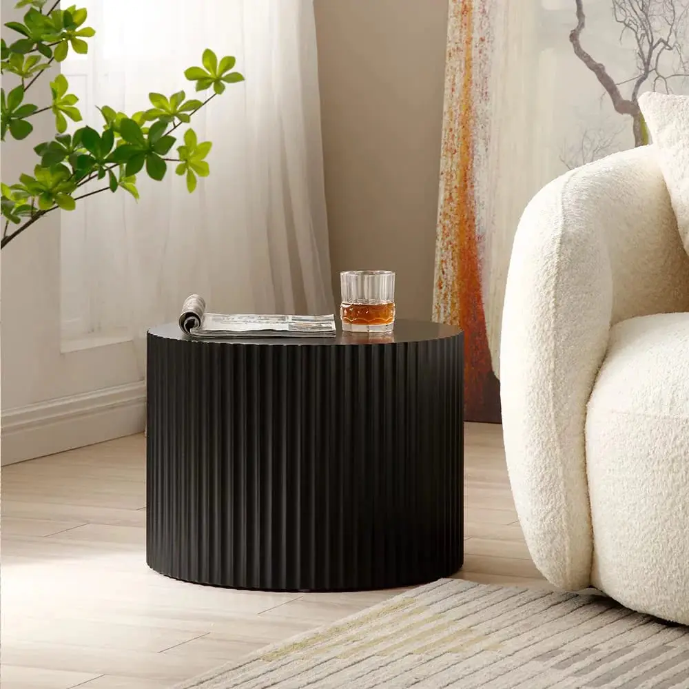 Garza Round Modern Nesting Coffee Table - Image 3