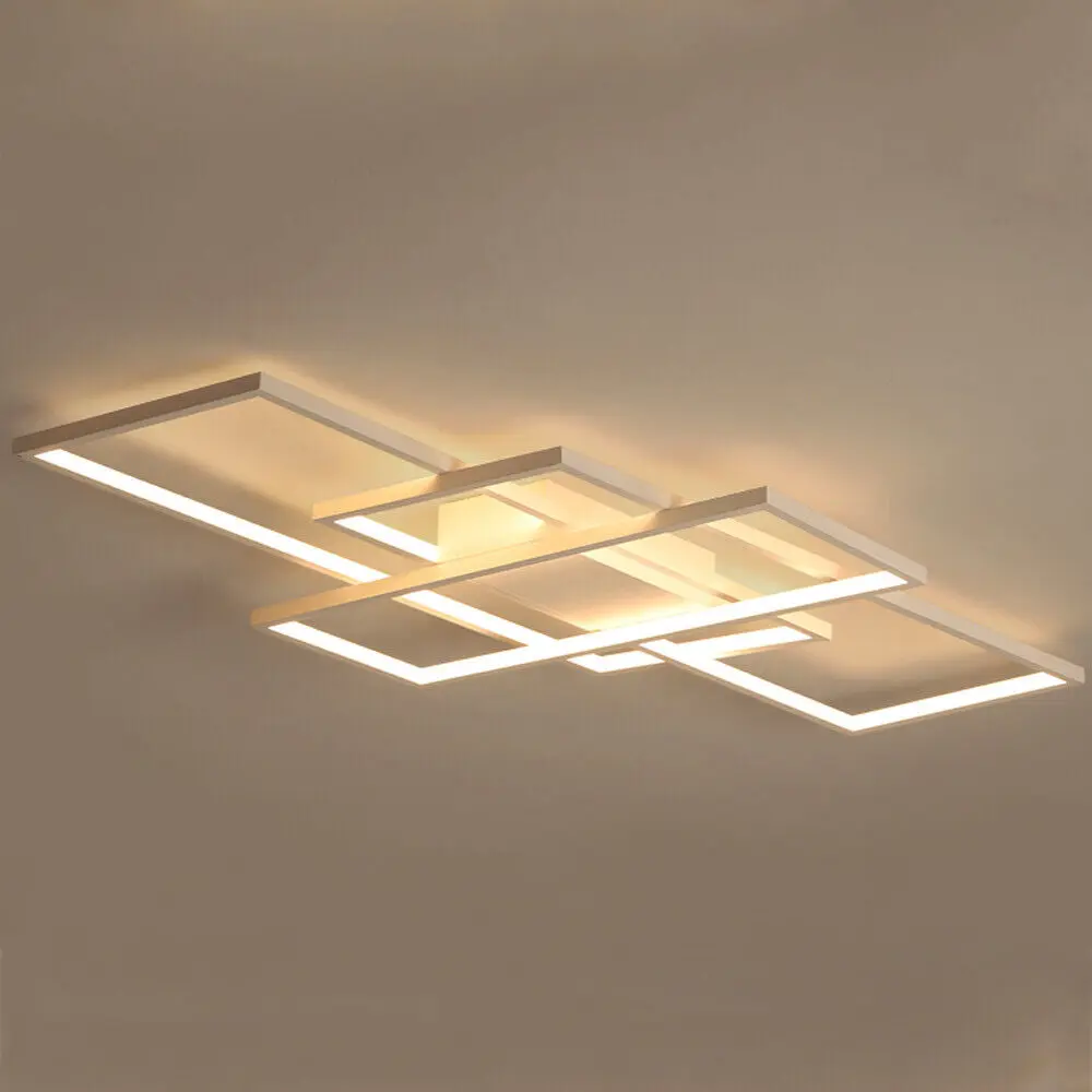 Geometric Flush Mount Ceiling Light - Image 4