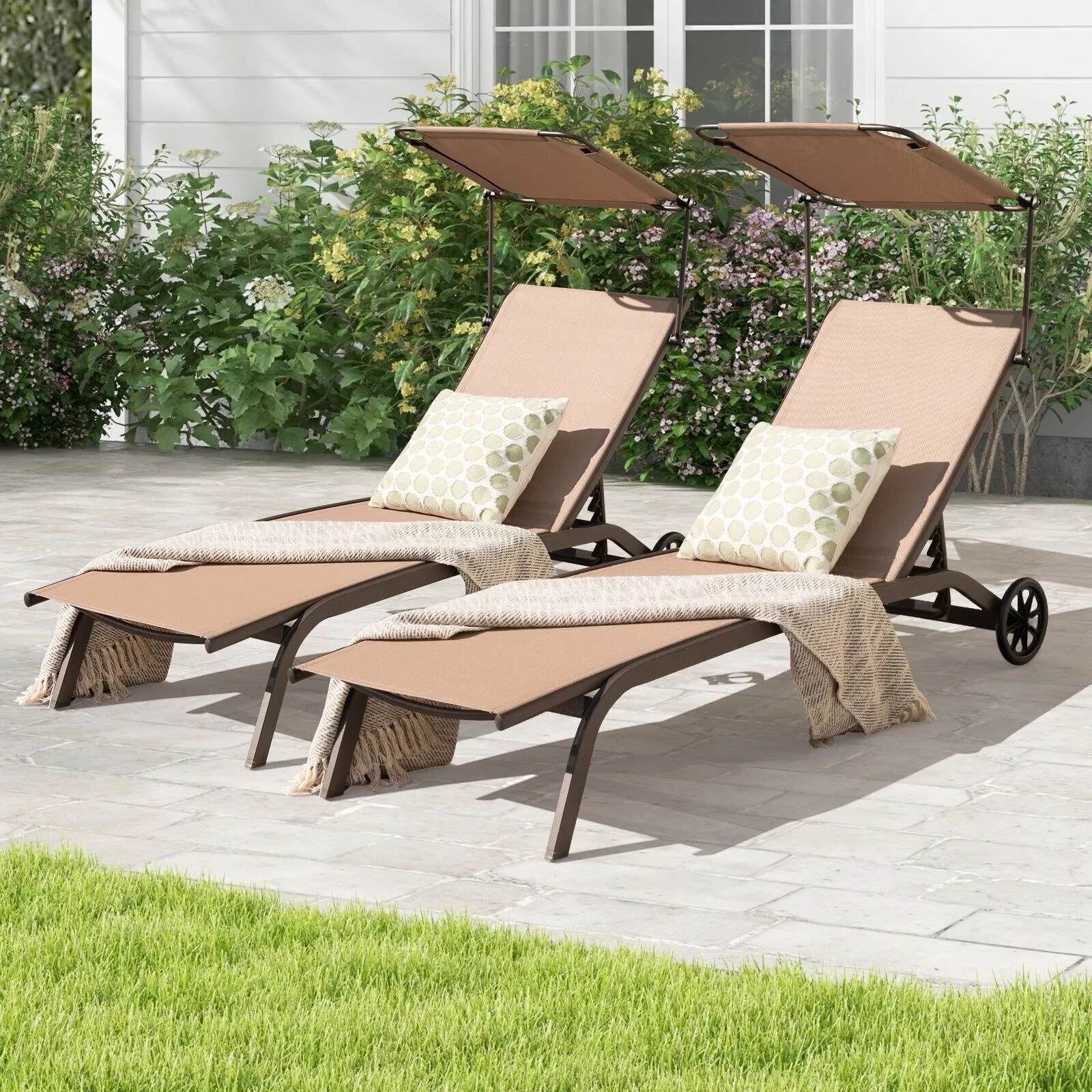 Gethin Garden Sun Lounger