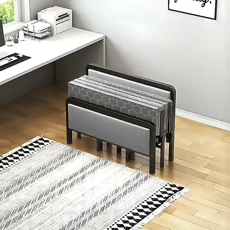 Gordon Upholstered Metal Bed Frame - Image 3