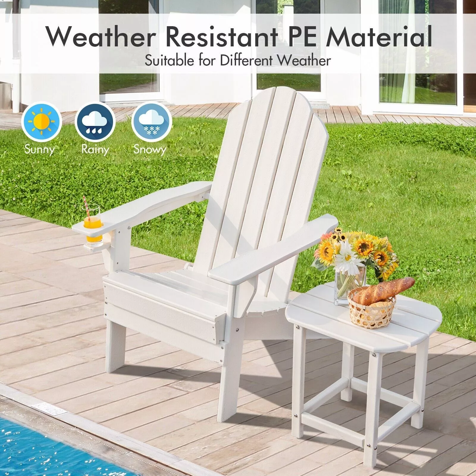 Greta Folding Adirondack Chair - Image 4