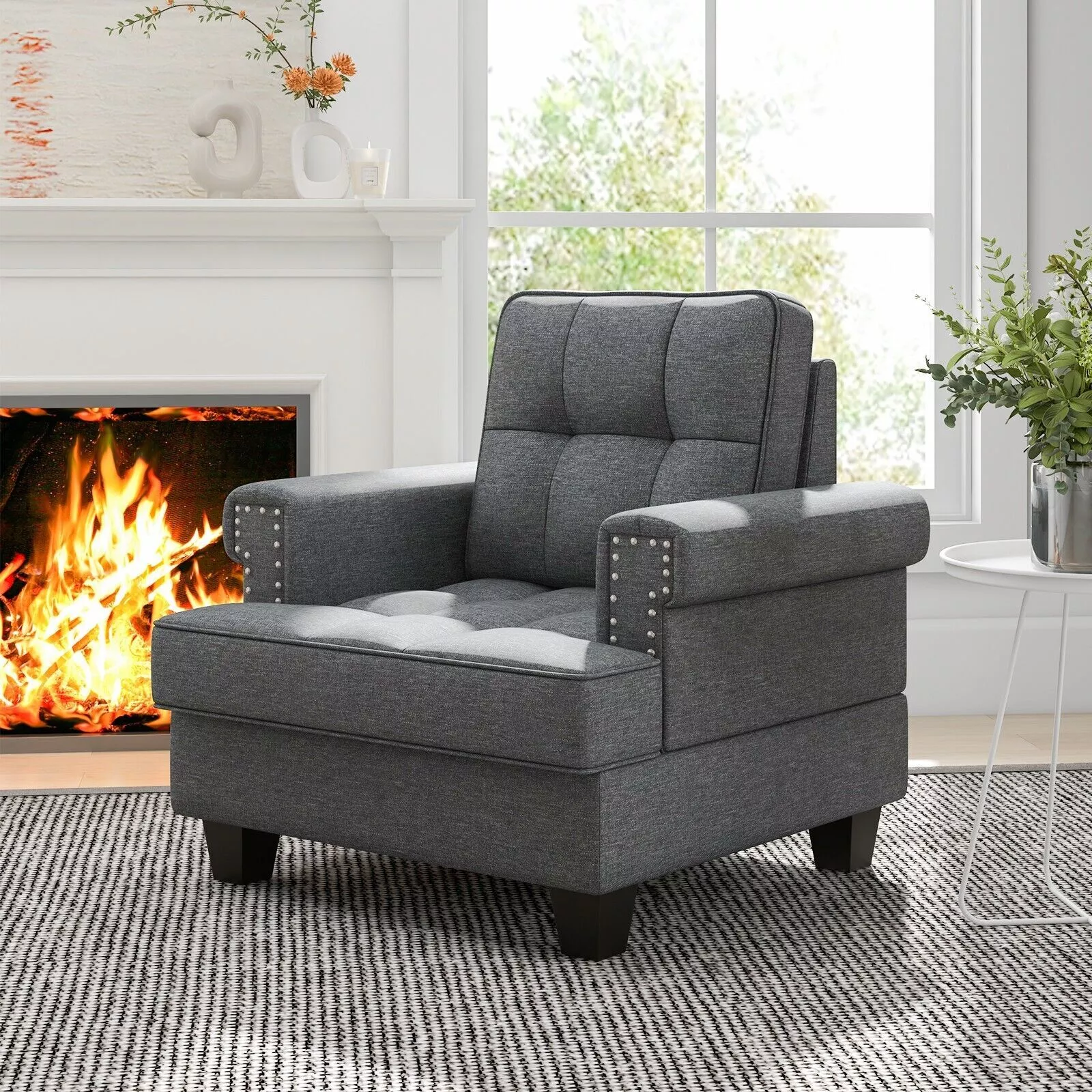 Haley Oversized Accent Armchair