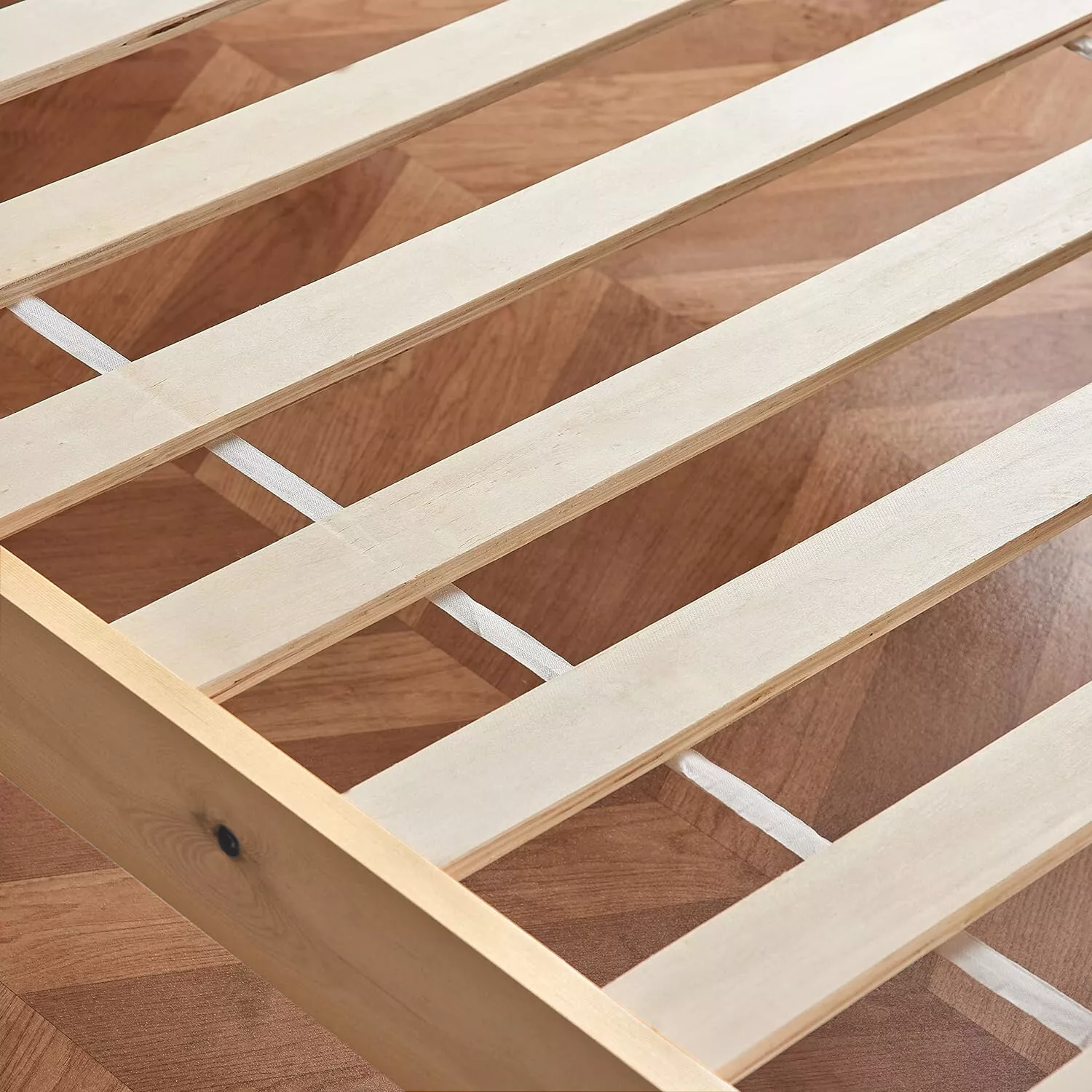 Hamza Solid Wood Bed Frame - Image 6