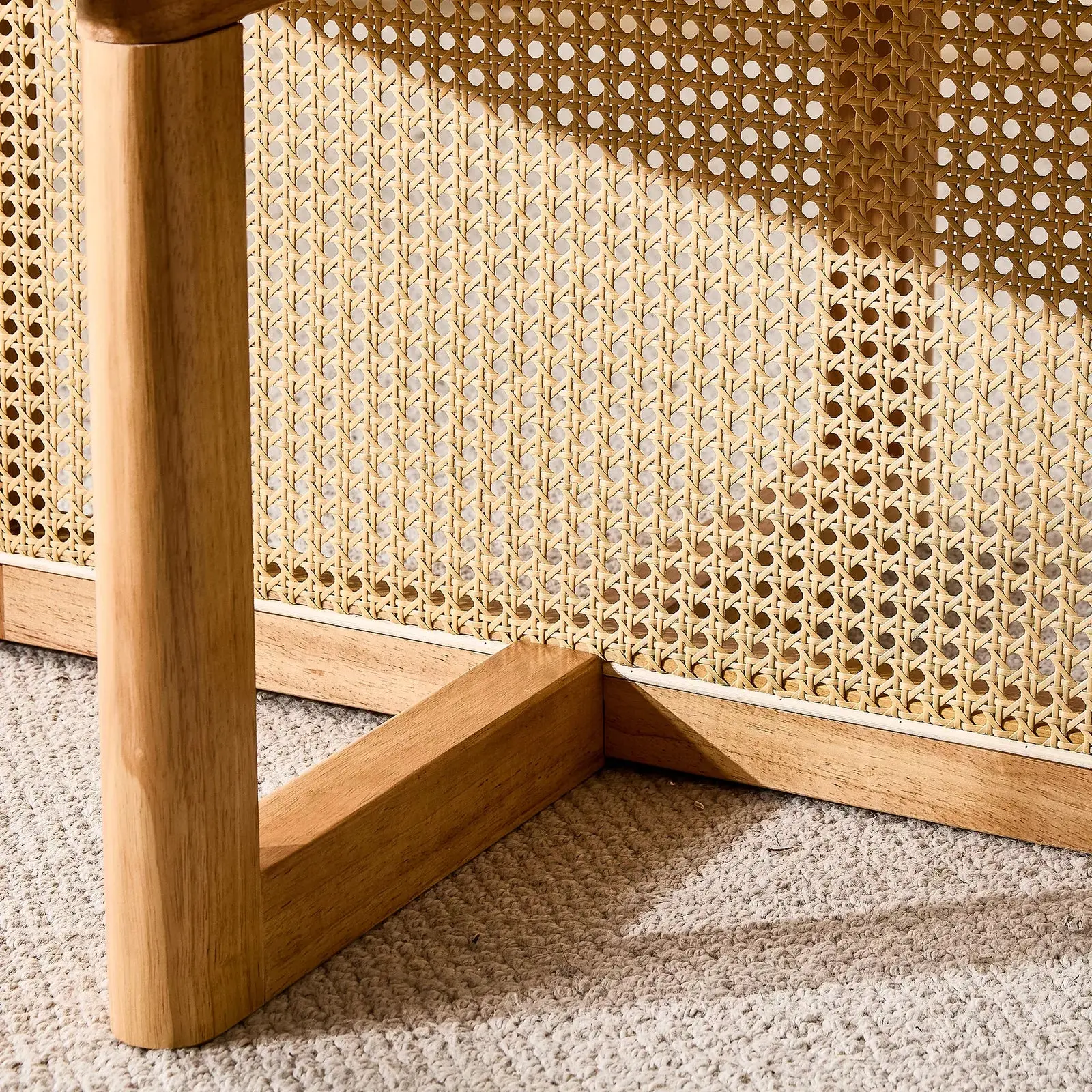 Hanna Rattan Round Coffee Table - Image 7