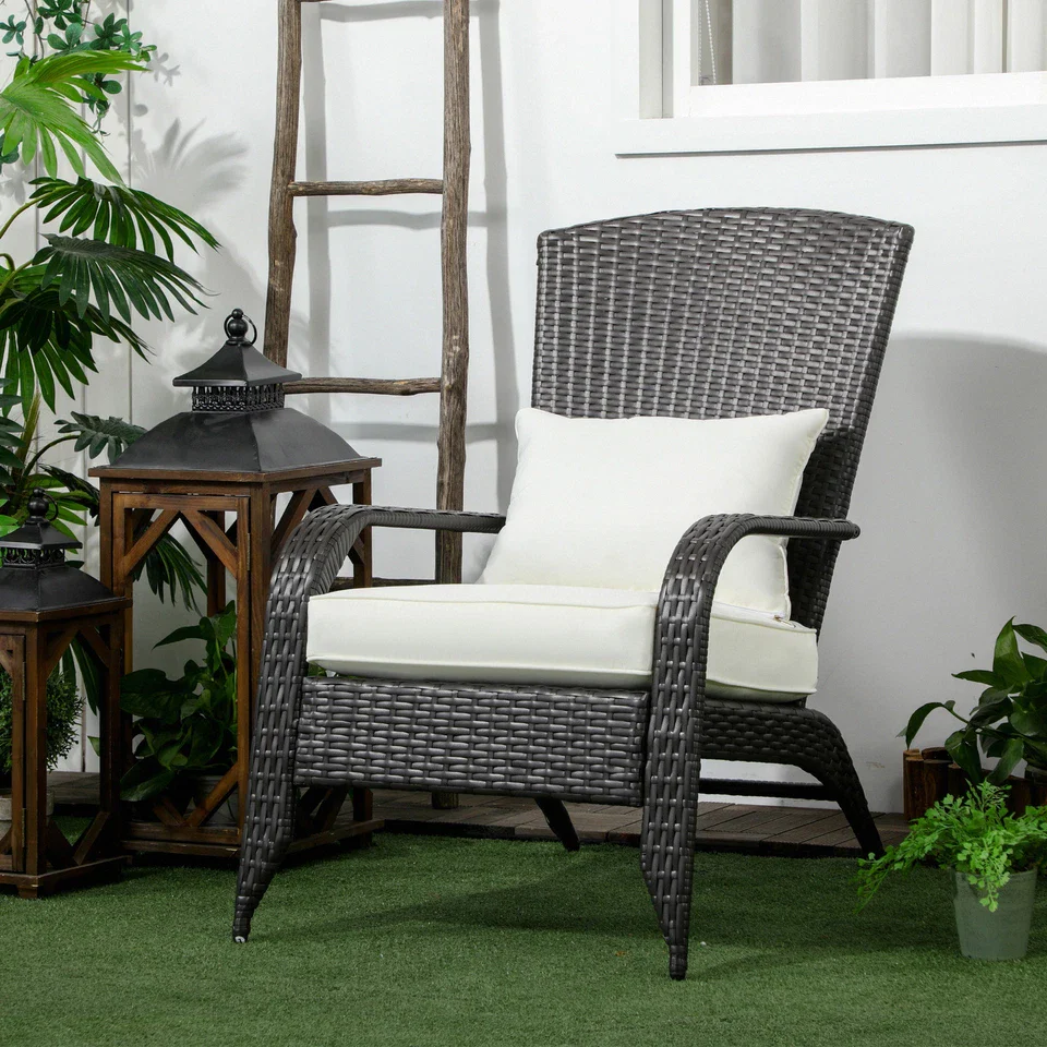 Haseeb Rattan Adirondack Chair