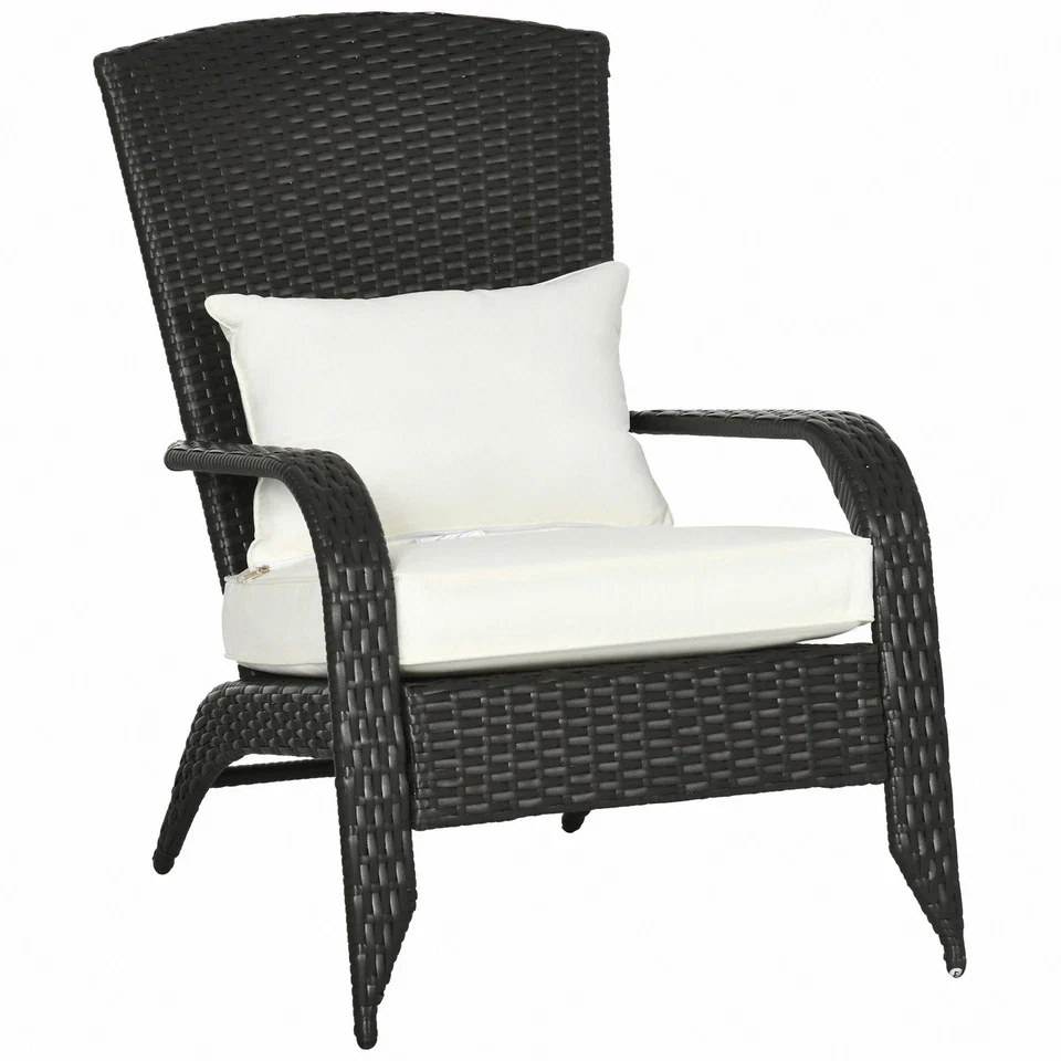 Haseeb Rattan Adirondack Chair - Image 2