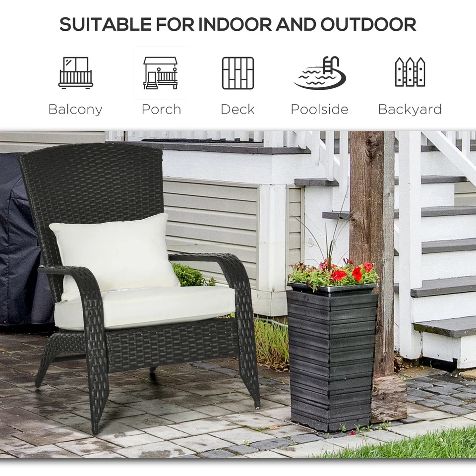 Haseeb Rattan Adirondack Chair - Image 6
