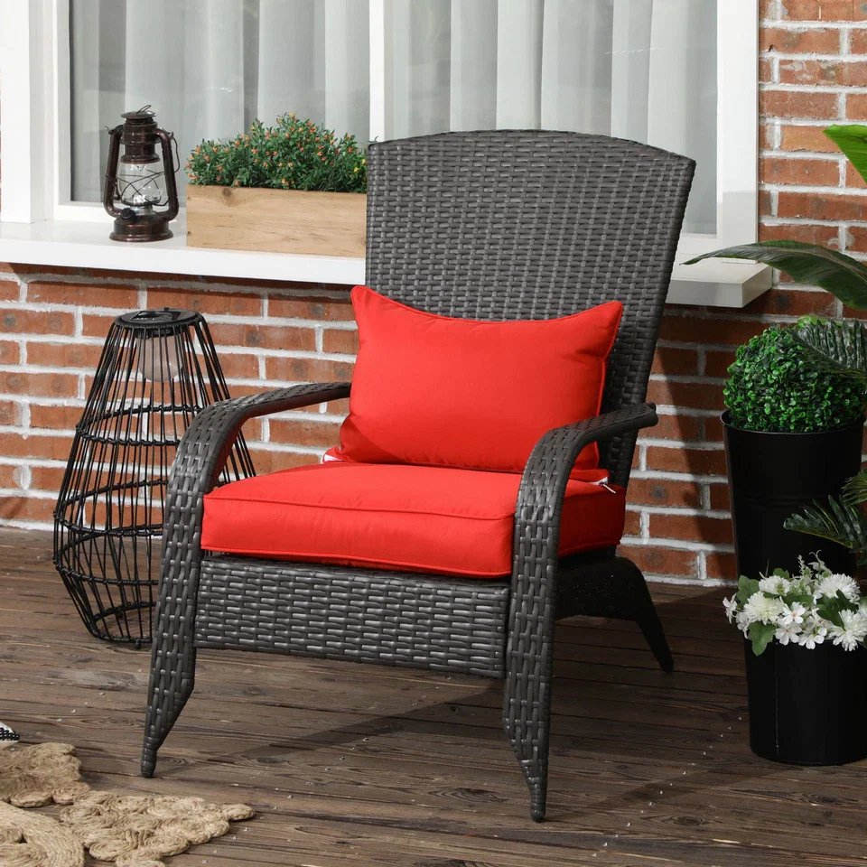 Haseeb Rattan Adirondack Chair - Image 8