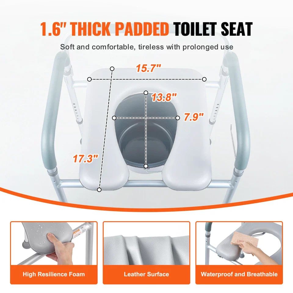 Hattie Adult's Bedside Commode Chair - Image 5