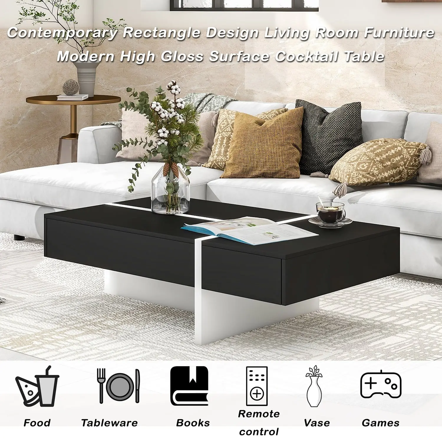 Hines Modern Coffee Table - Image 5