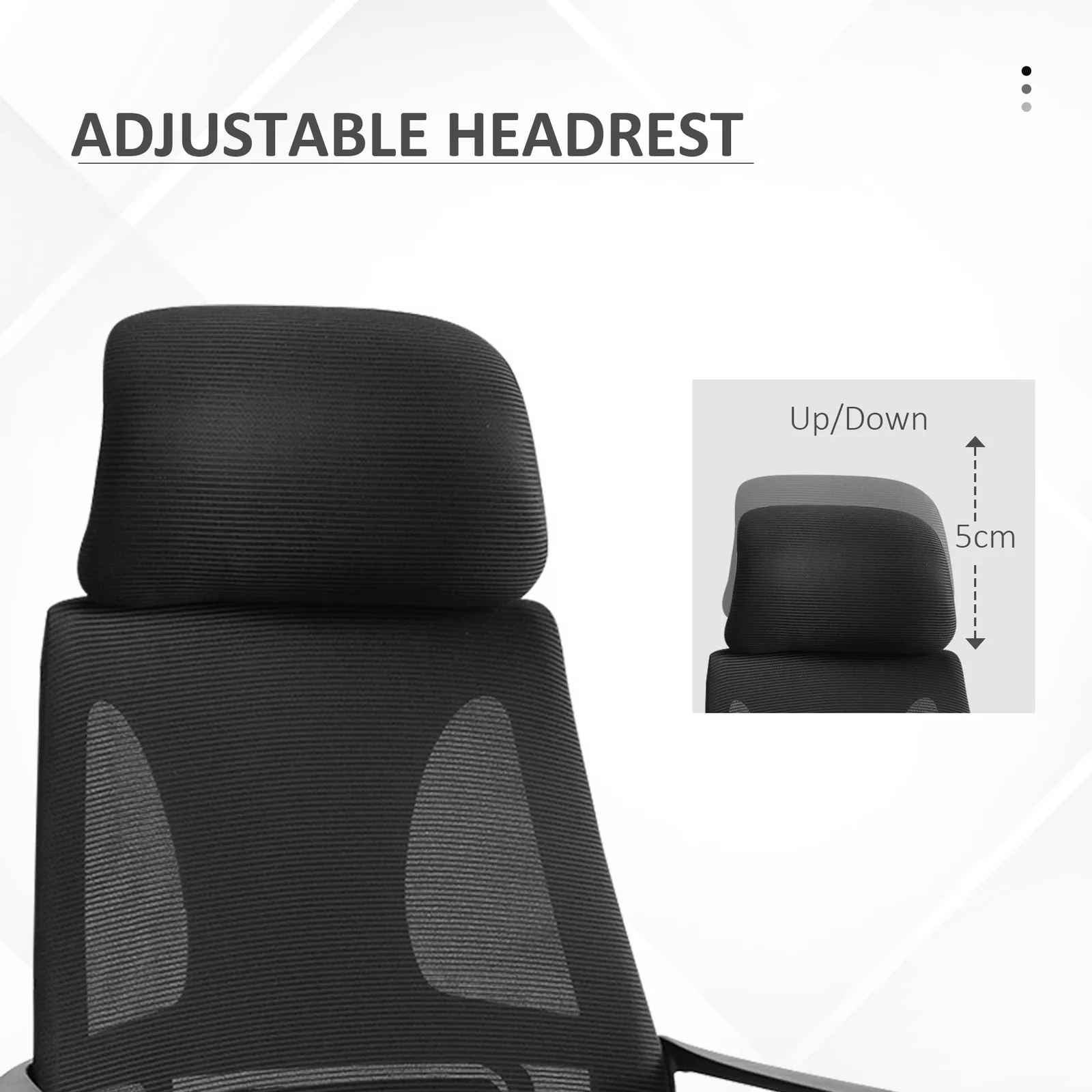 Holt Mesh Office Ergonomic Desk Chair - Image 7