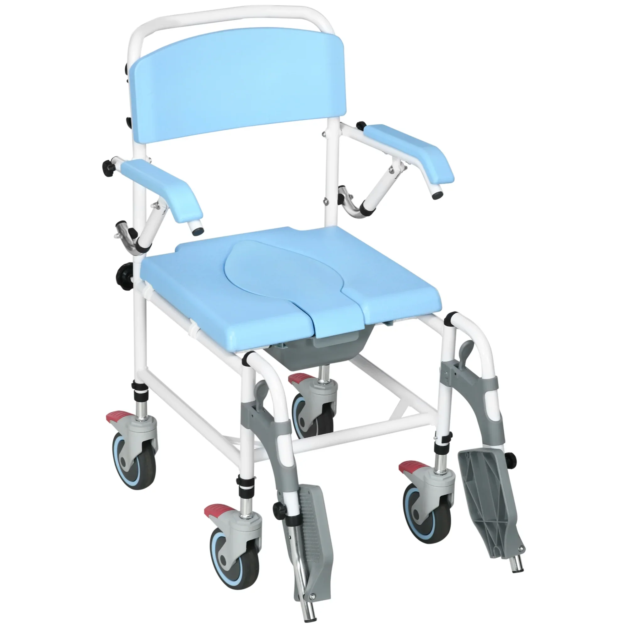 Honor Elderly Shower Commode Wheelchair - Image 2