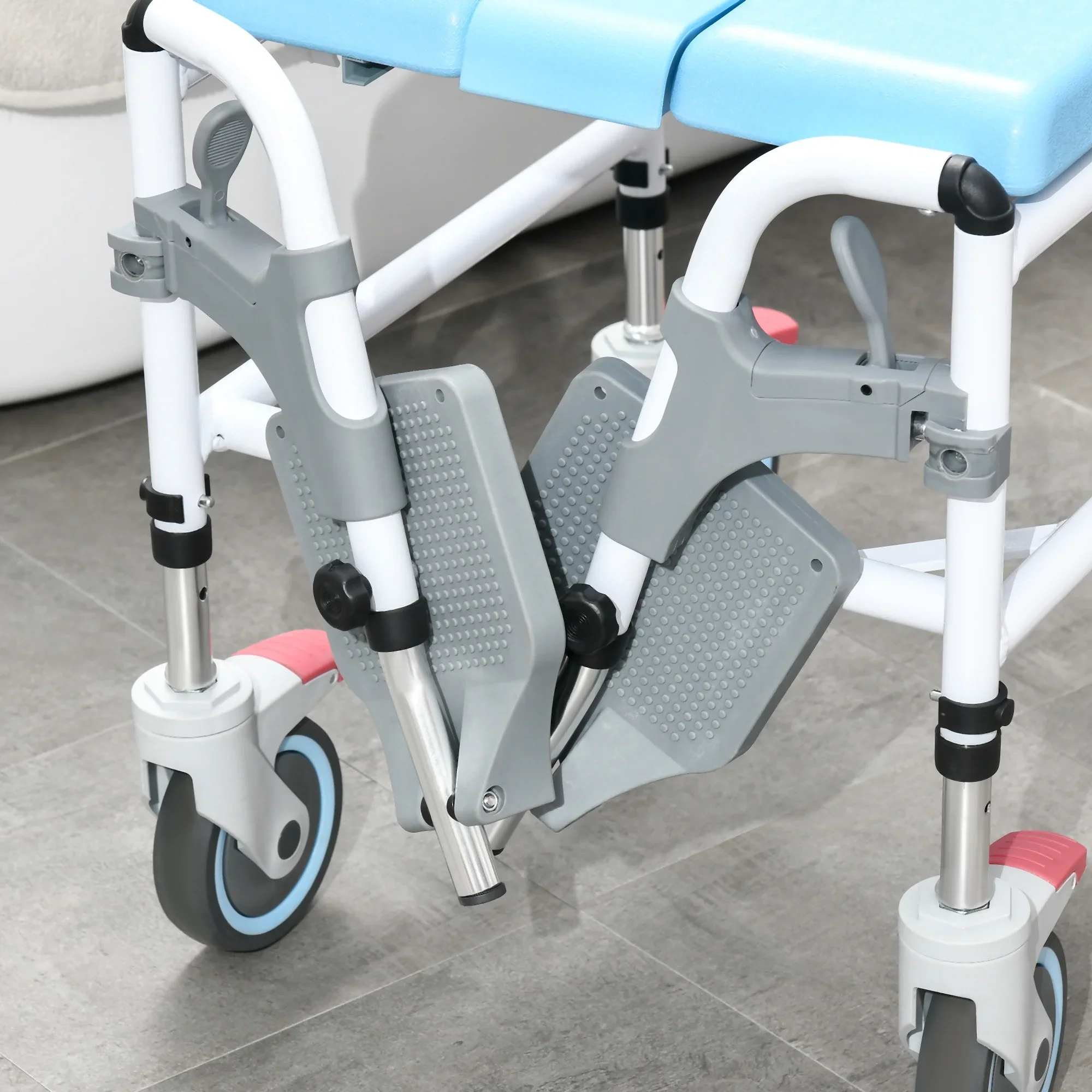 Honor Elderly Shower Commode Wheelchair - Image 6