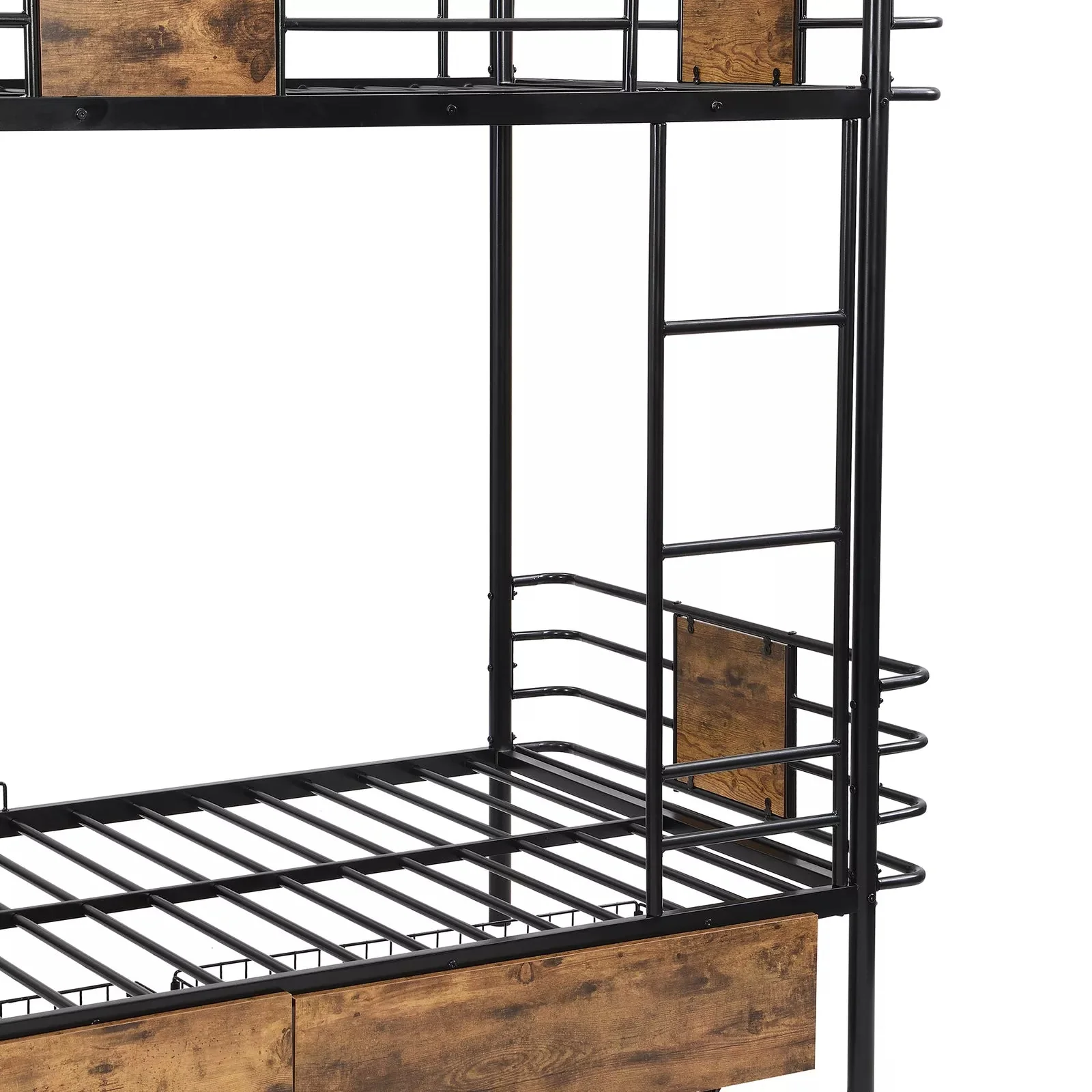 Hood Twin Over Twin Adults Bunk Bed - Image 4