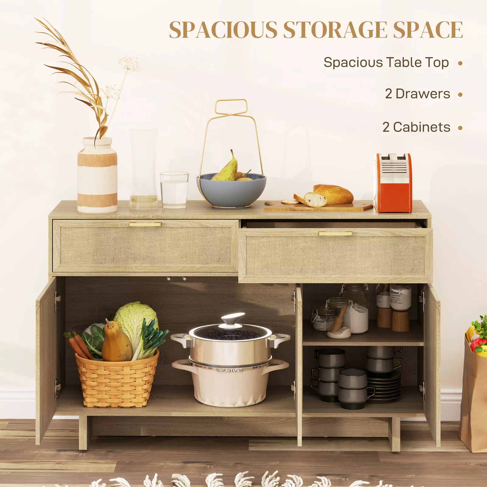 Hoover Sideboard Buffet Cabinet - Image 3