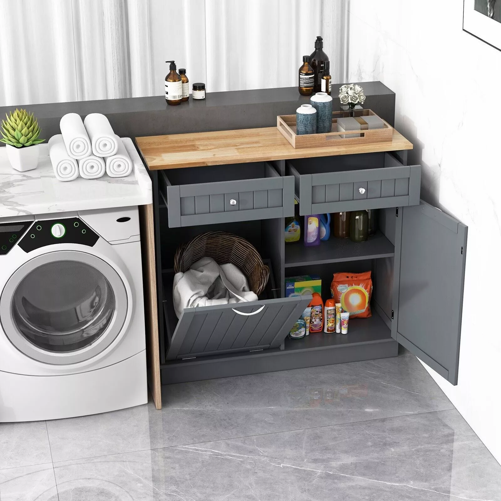 Howe Kitchen Trash Cabinet Cupboard