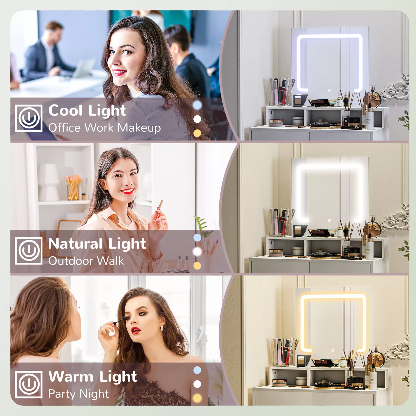 Humaira Vanity Dressing Table - Image 6