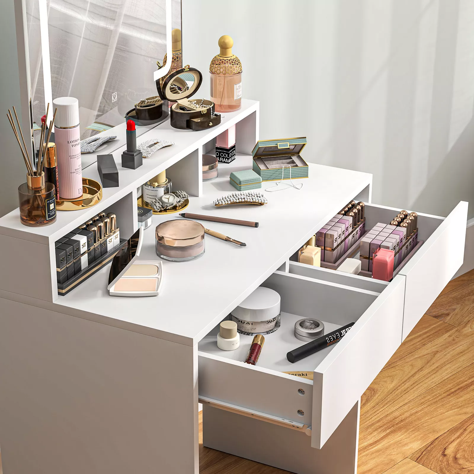 Humaira Vanity Dressing Table - Image 7
