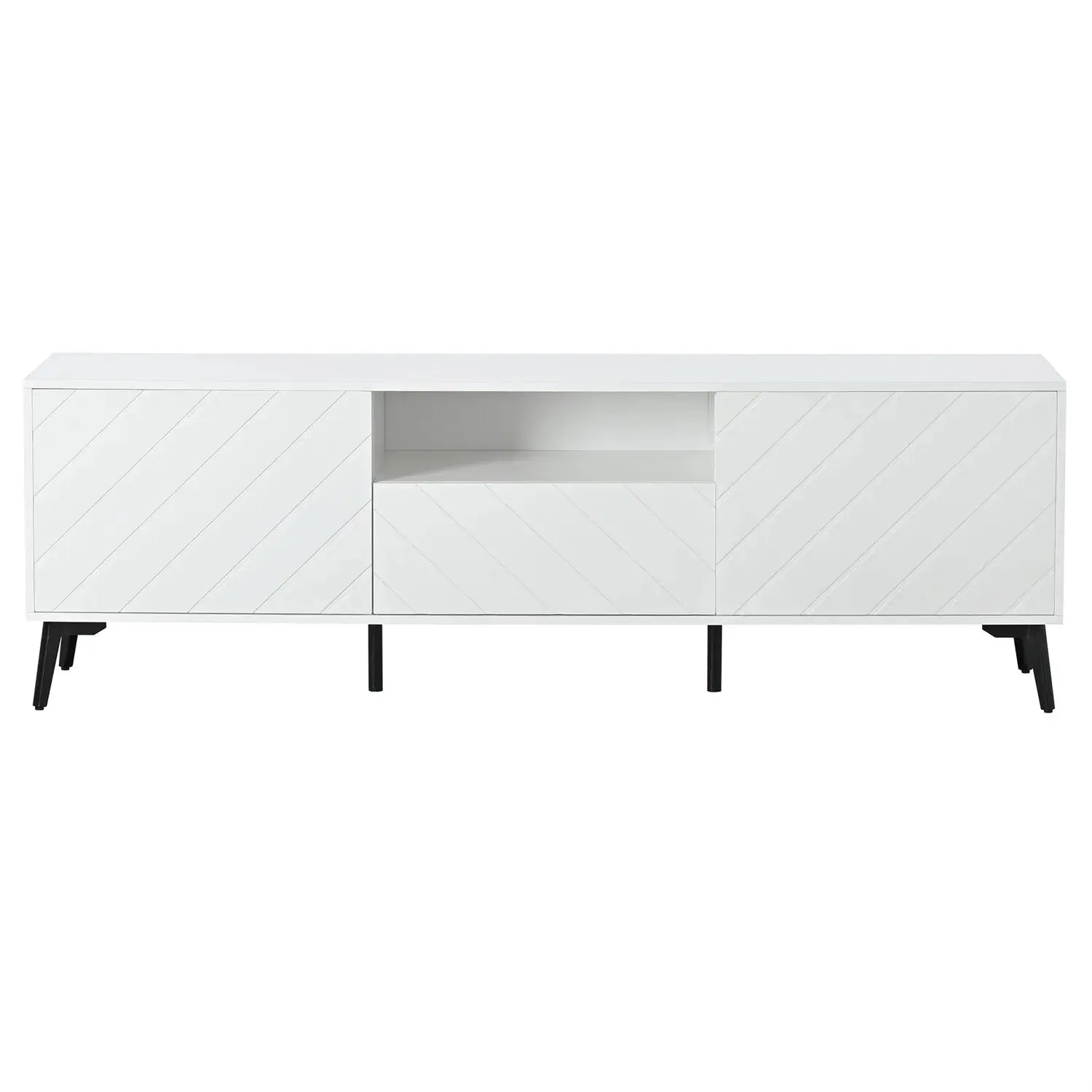 Huw Modern TV Media Cabinet Console - Image 4