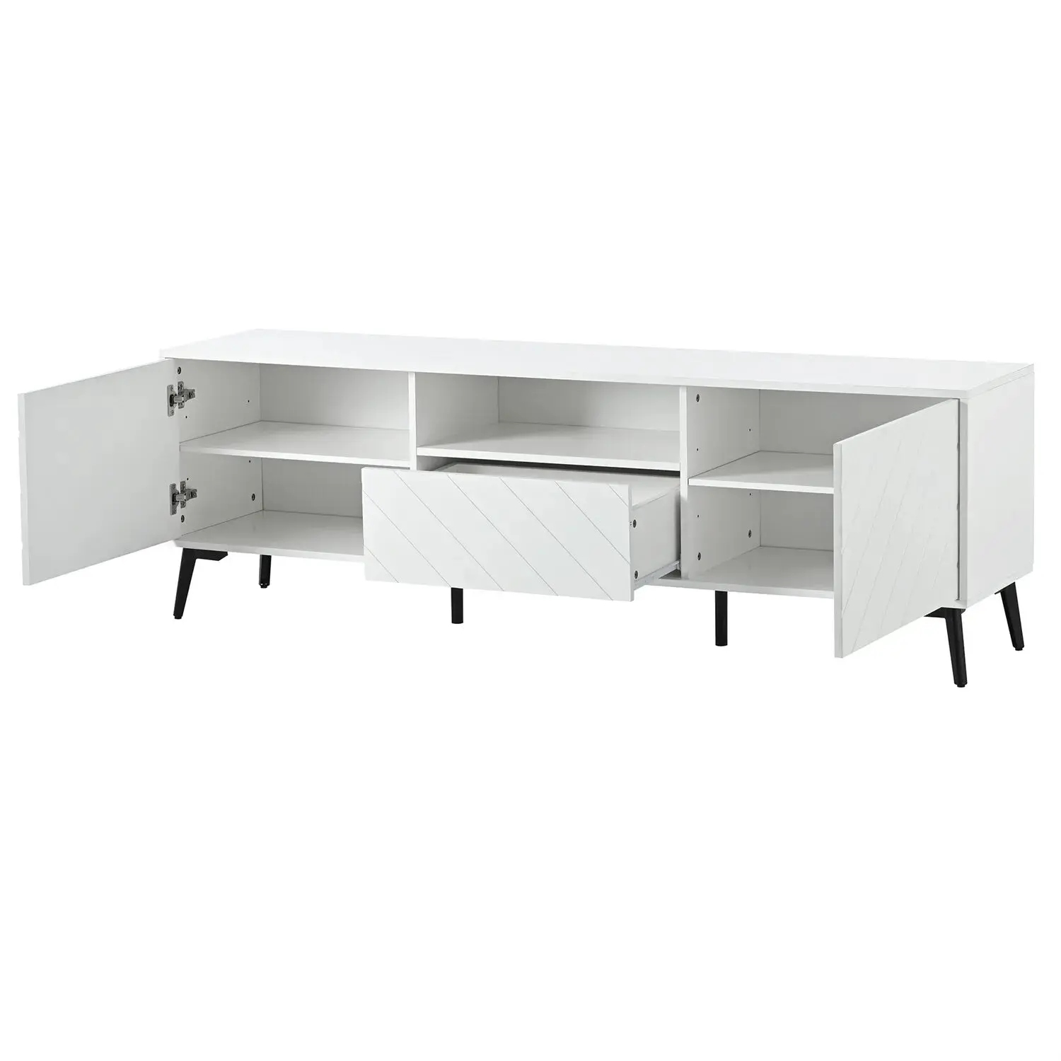 Huw Modern TV Media Cabinet Console - Image 5