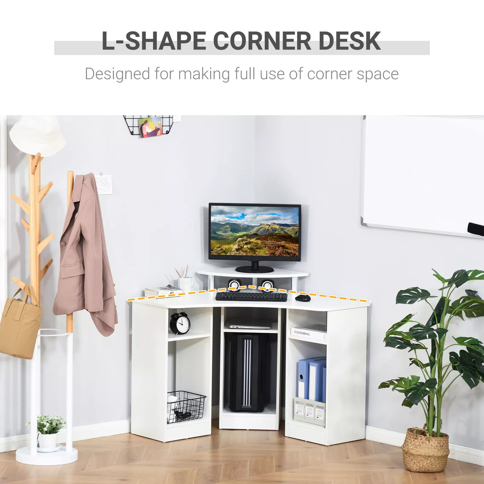 Ifan L Shape Office Computer Desk - Image 5