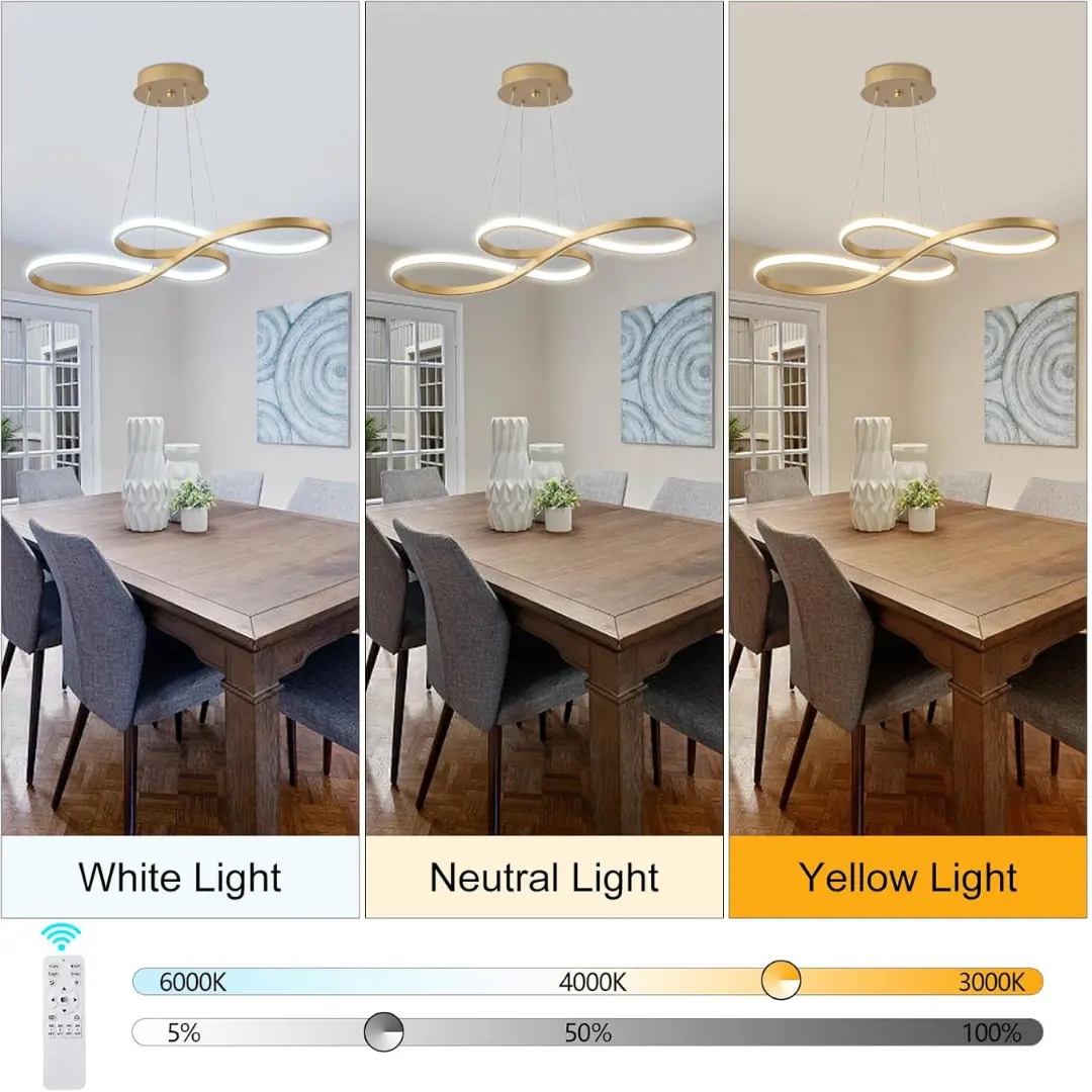 Infinity Modern Dining Room Chandelier - Image 4