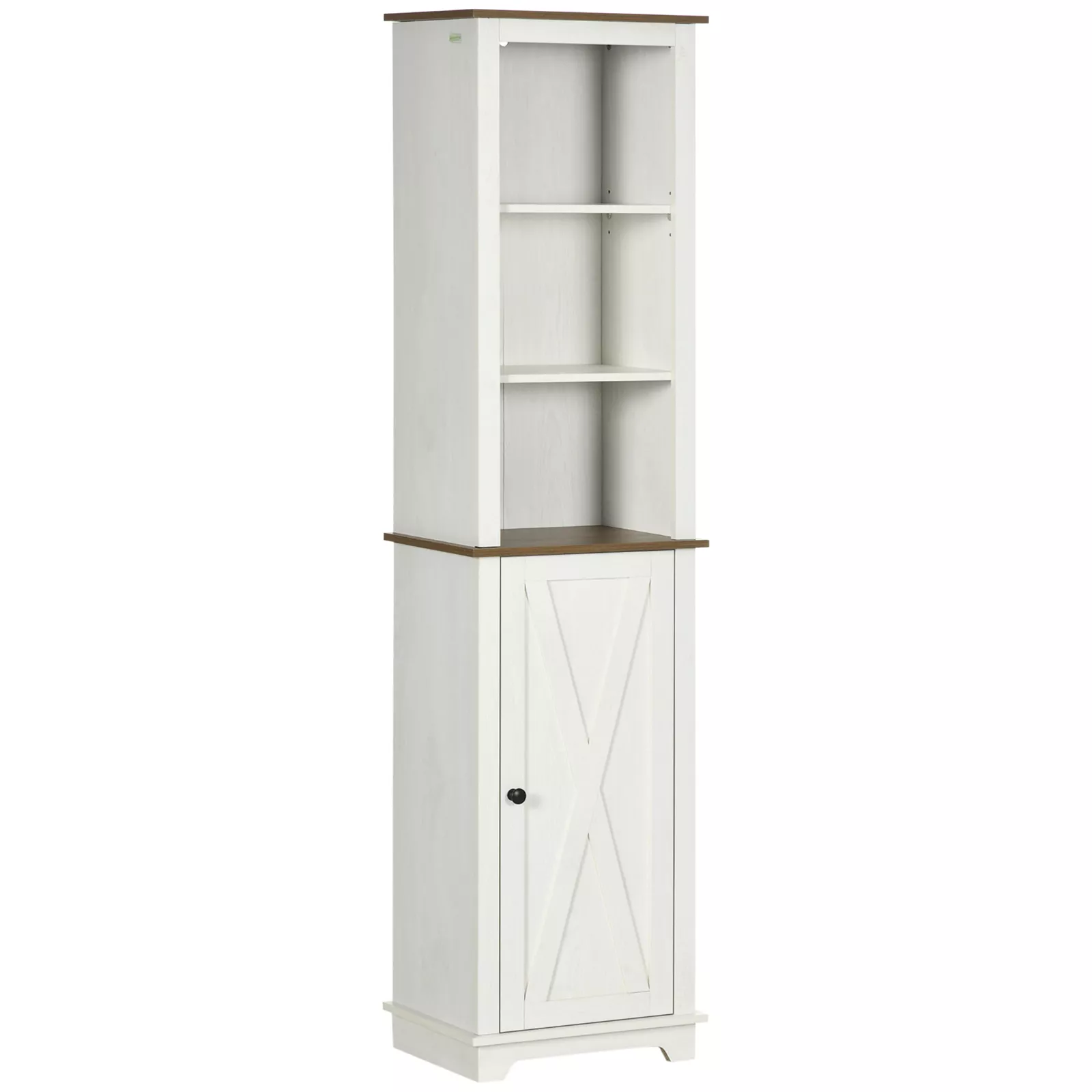 Jaydon Tall Freestanding Bathroom Cabinet - Image 2