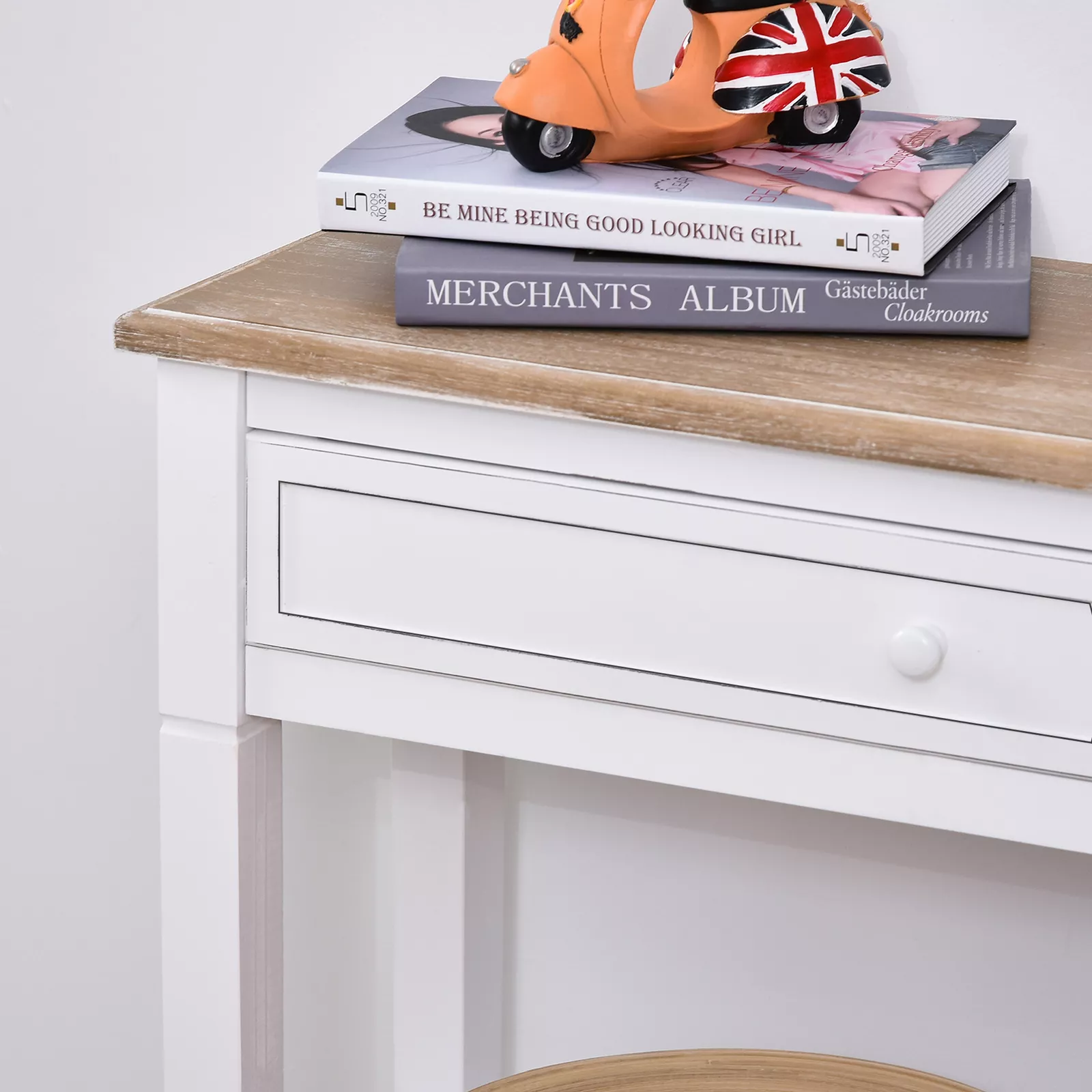 Jim Small Hallway Console Table With Drawers - Image 3