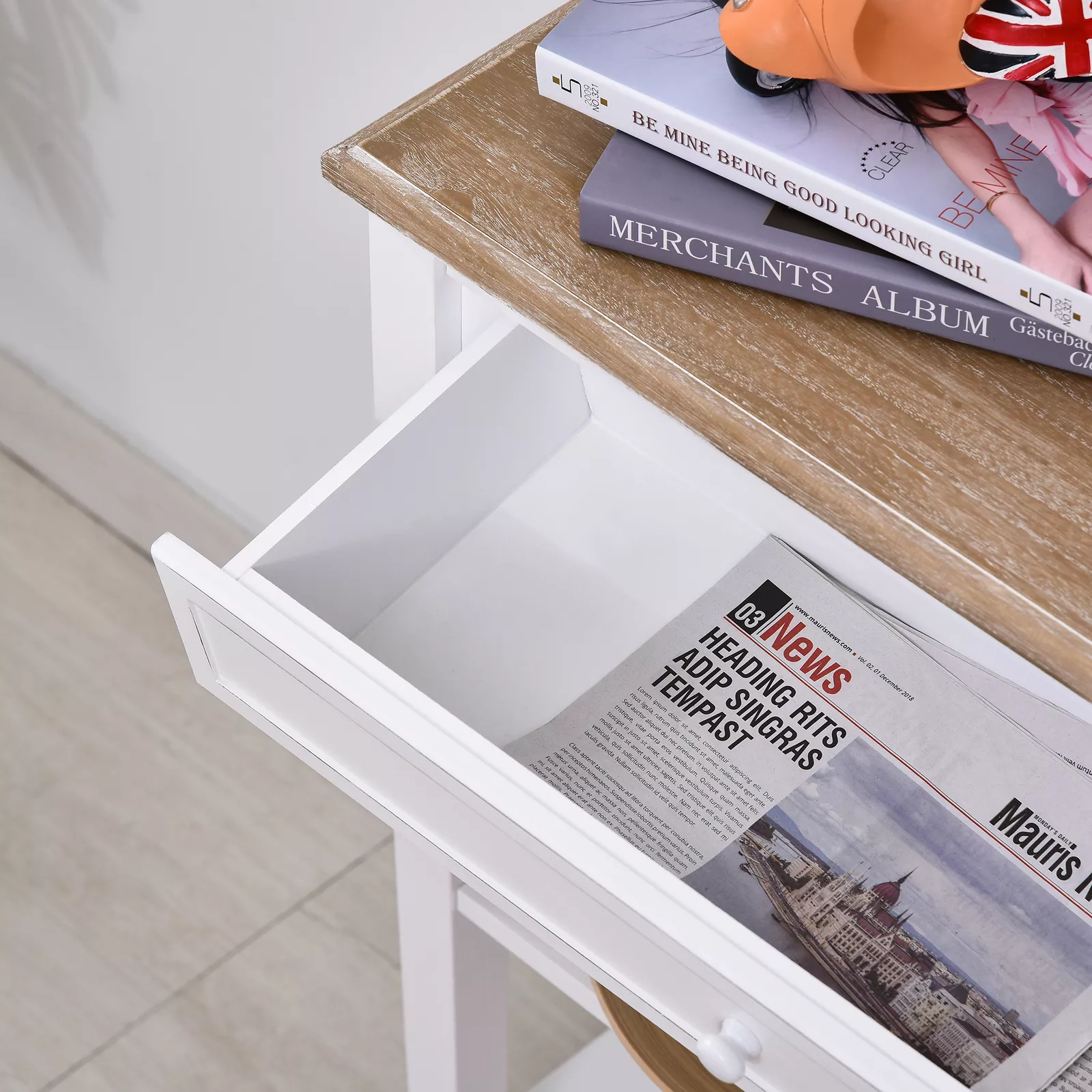 Jim Small Hallway Console Table With Drawers - Image 4