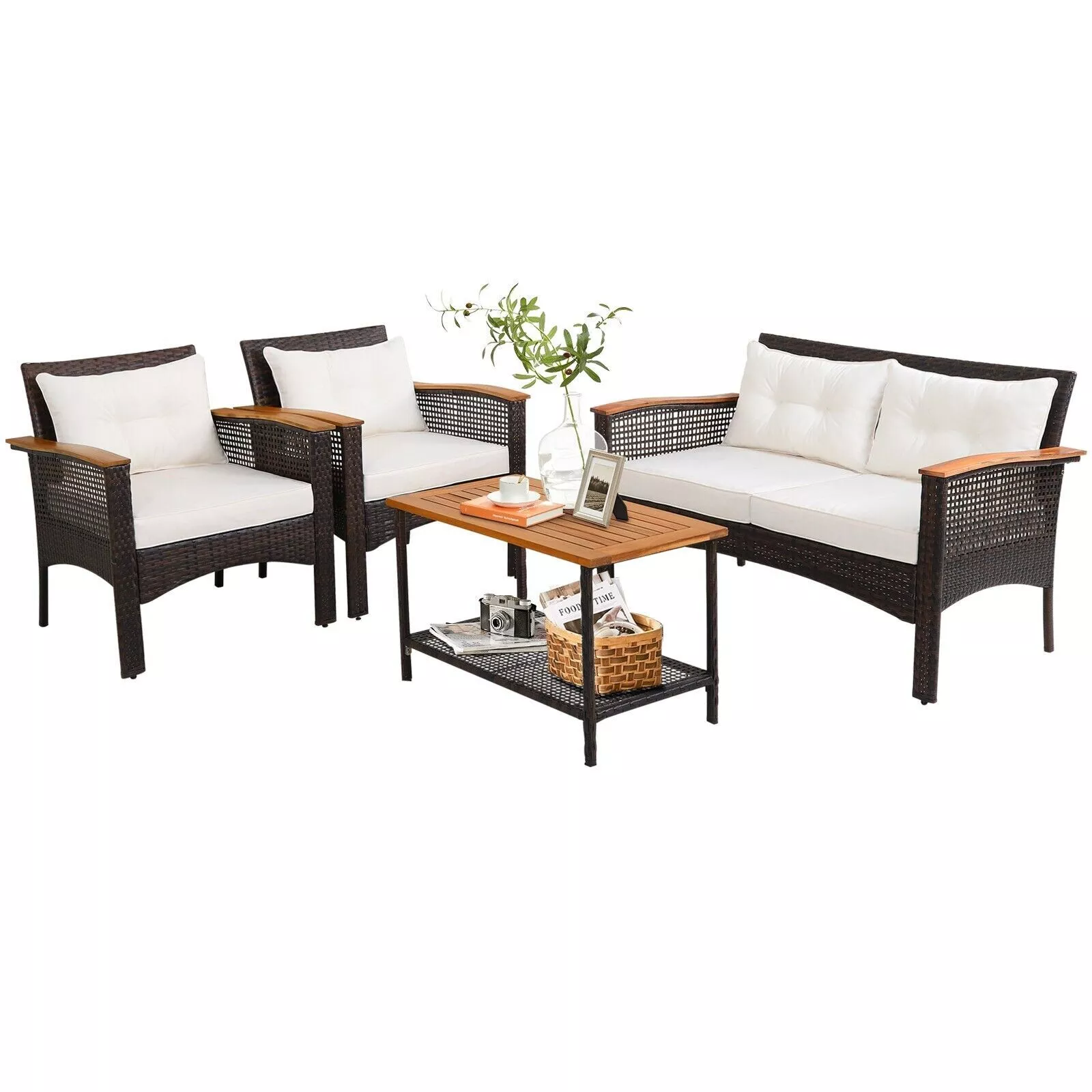 Julia 4 Pieces Garden Furniture Set - Image 2