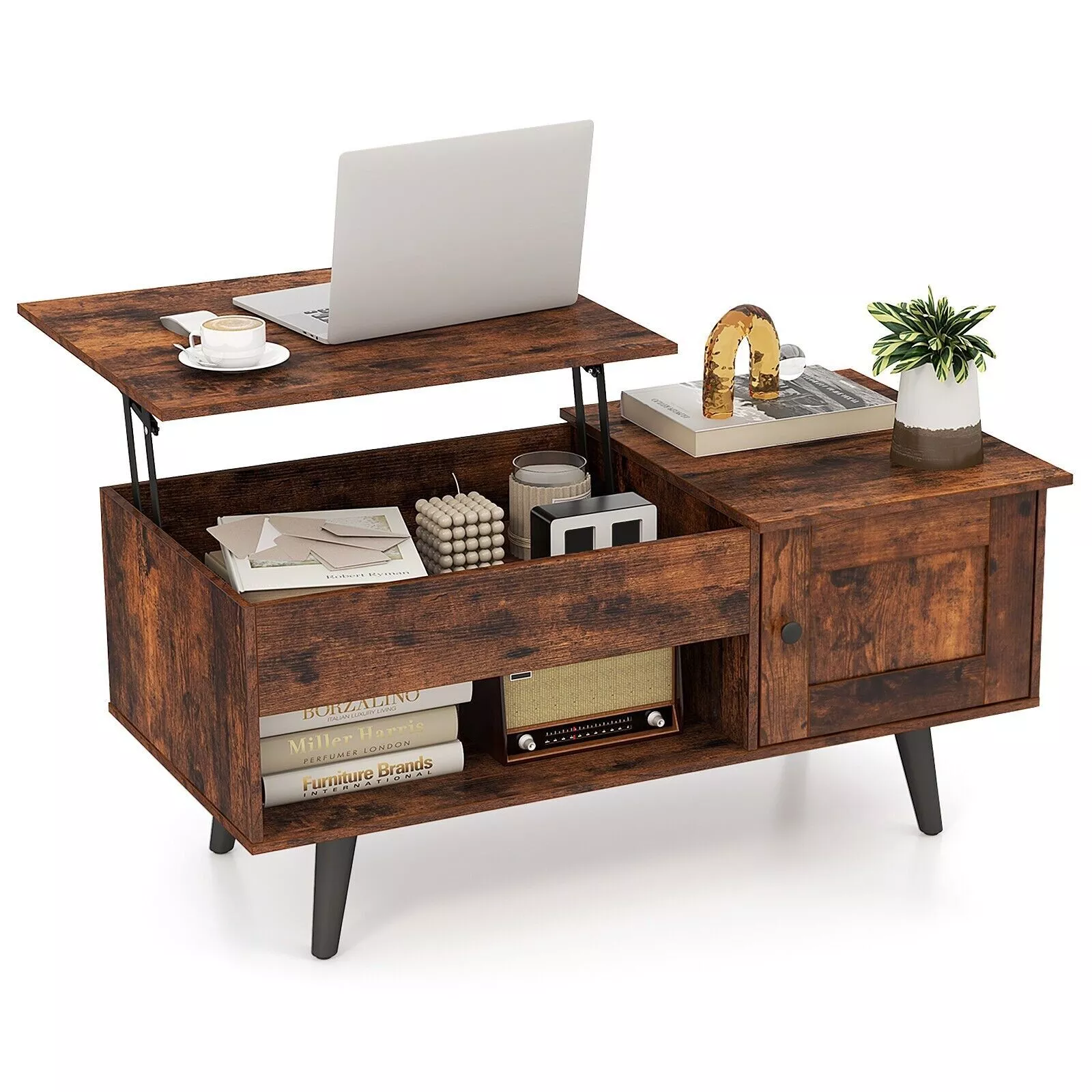 Juliet Lift Top Coffee Table With Storage - Image 2