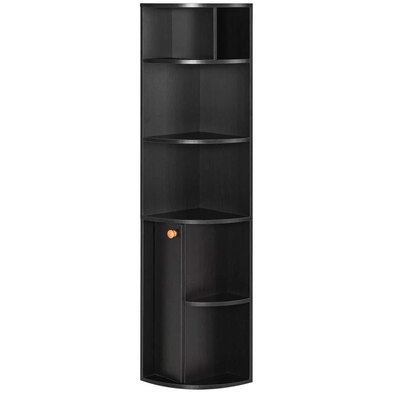 Kaiden Corner Bookcase Bookshelf - Image 2