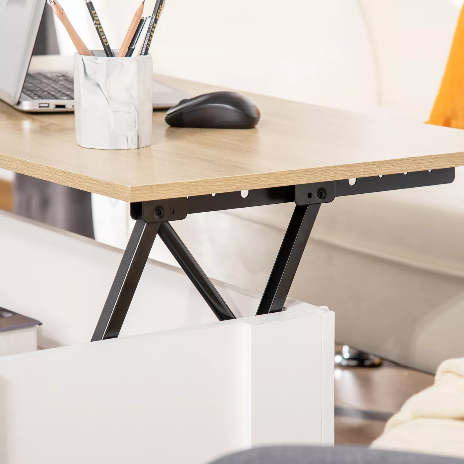 Karl Lift Top Coffee Table With Storage - Image 4