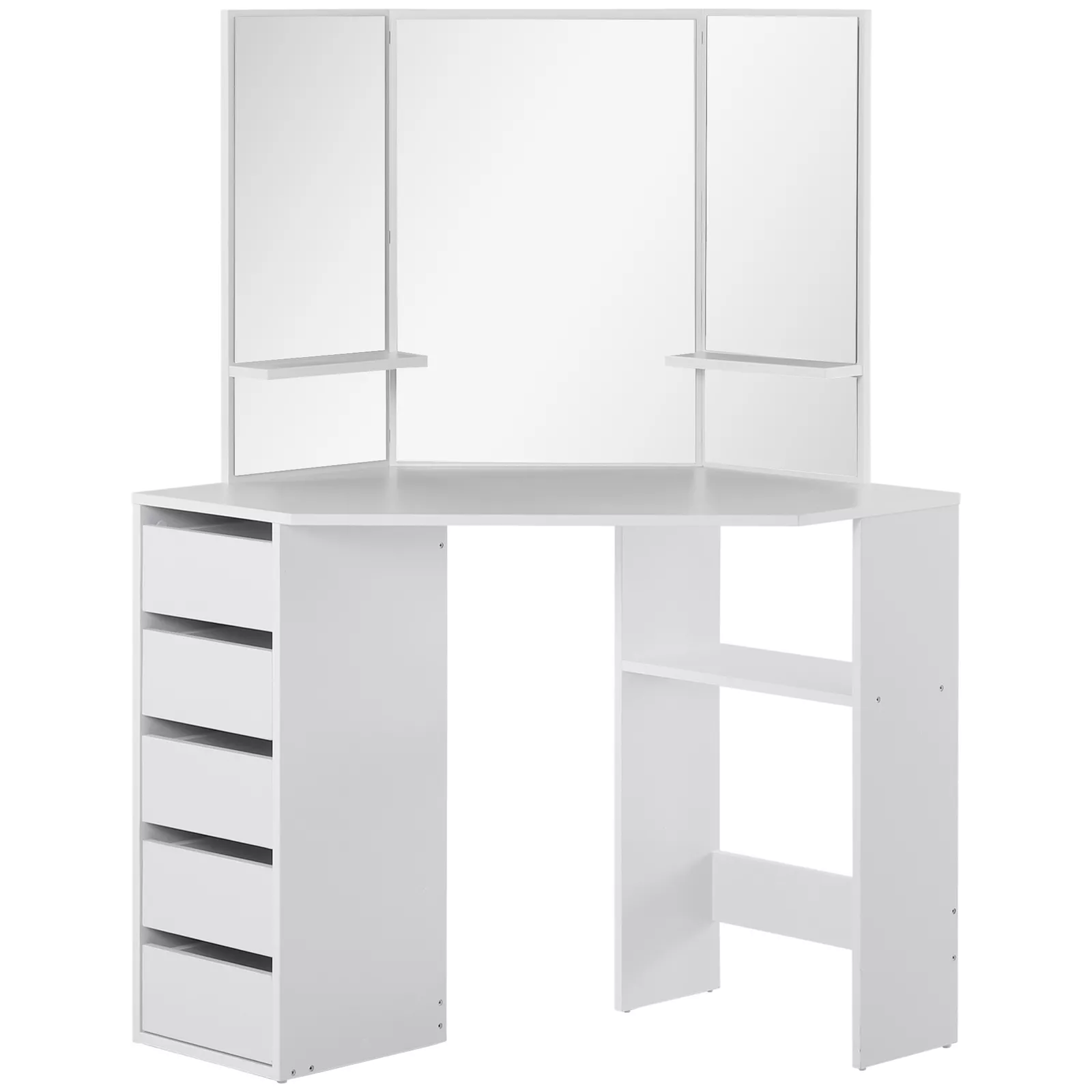 Kasey Corner Vanity Dressing Table - Image 2