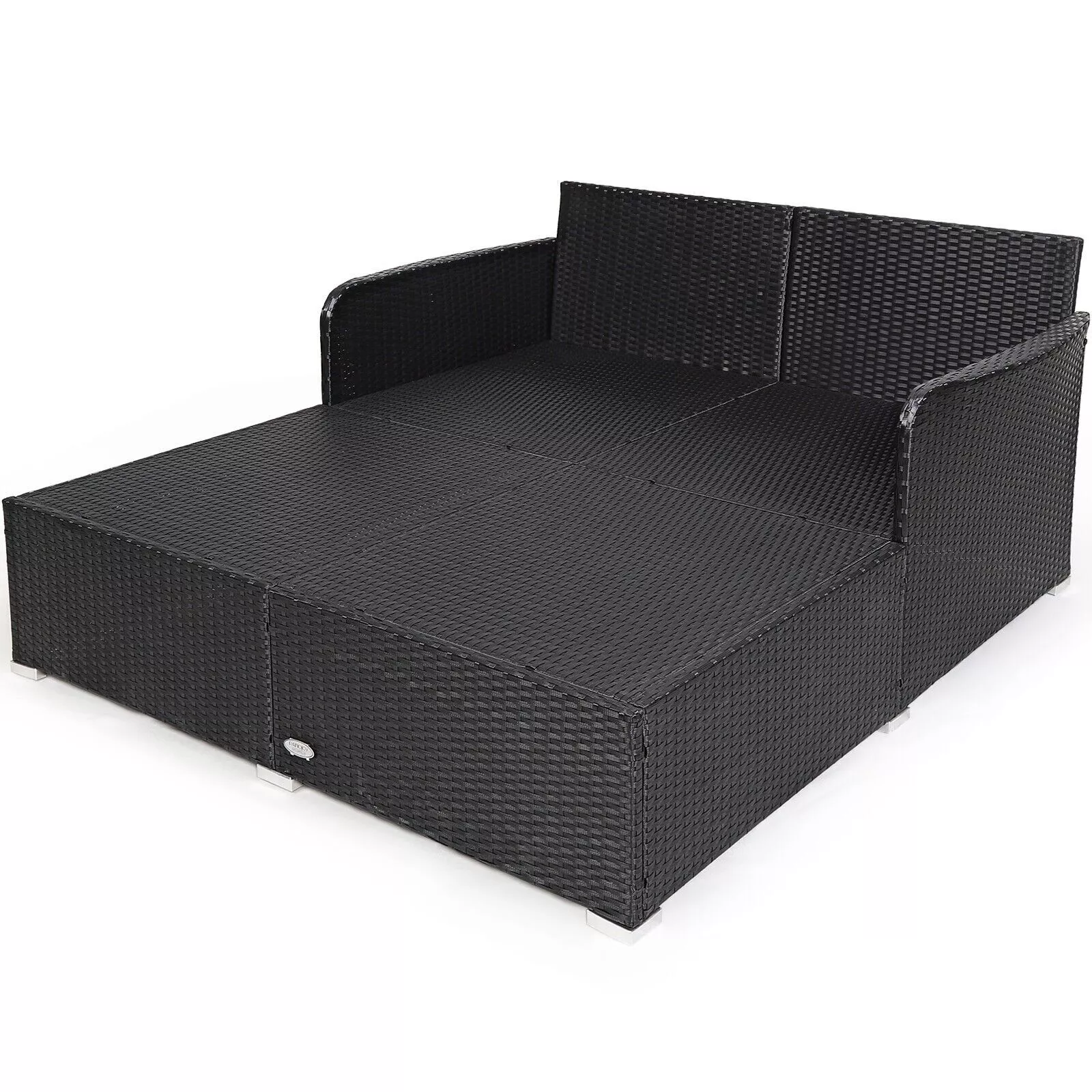 Keith Rattan Outdoor Garden Day Bed - Image 3