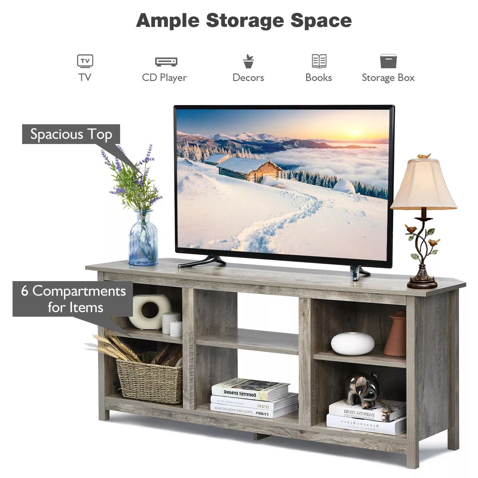 Kent TV Cabinet Stand - Image 5