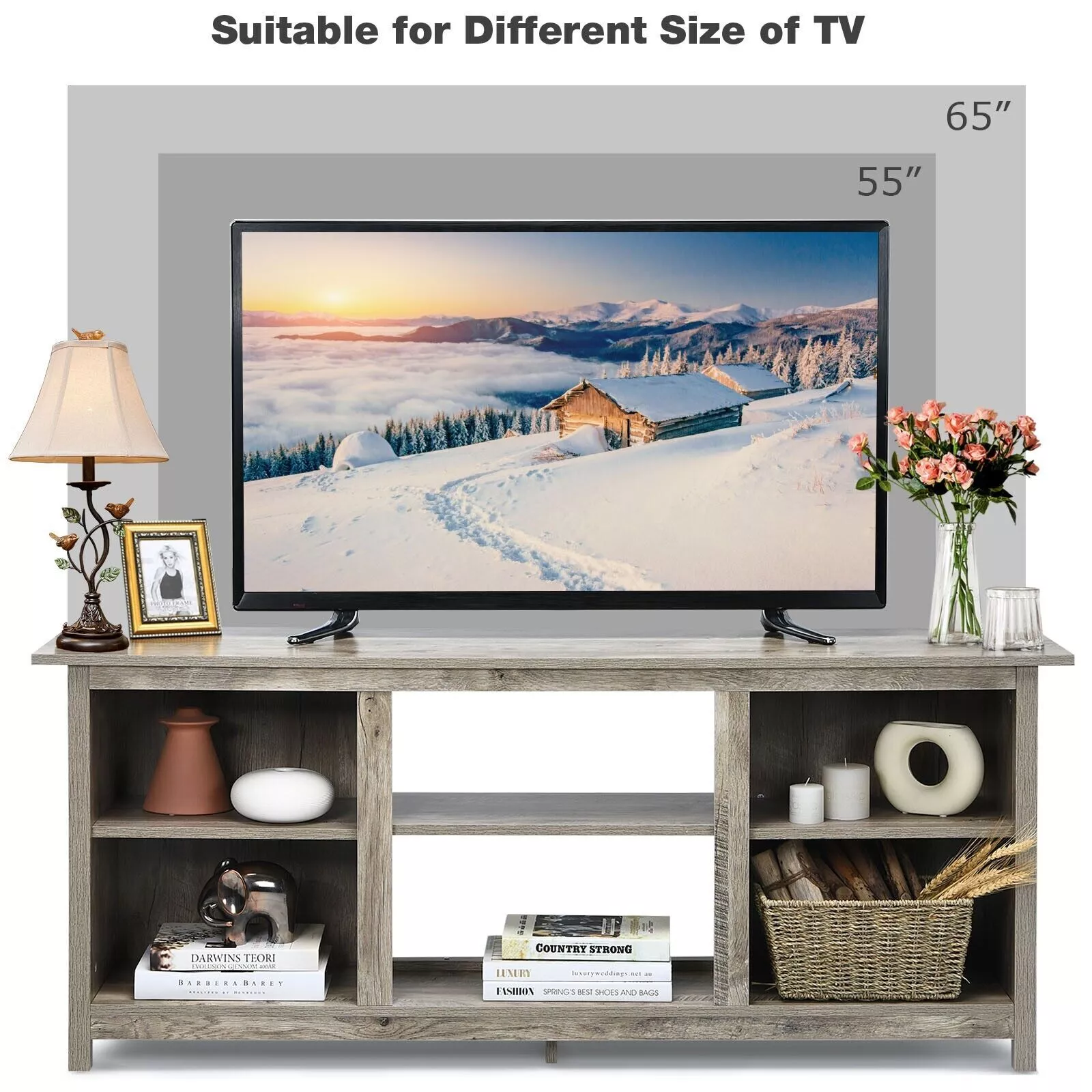 Kent TV Cabinet Stand - Image 6