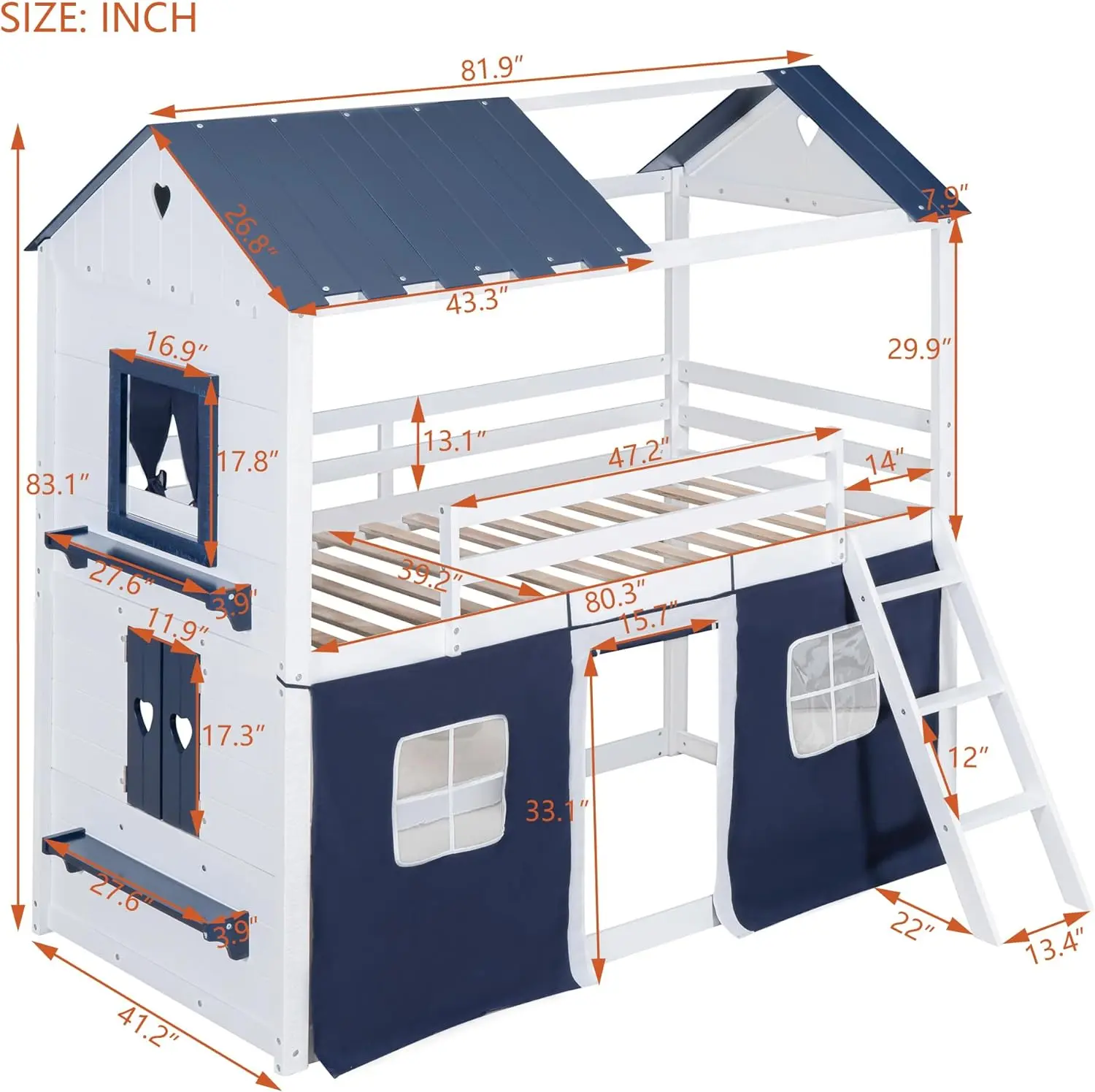 Kerr Kids Bunk Bed - Image 8