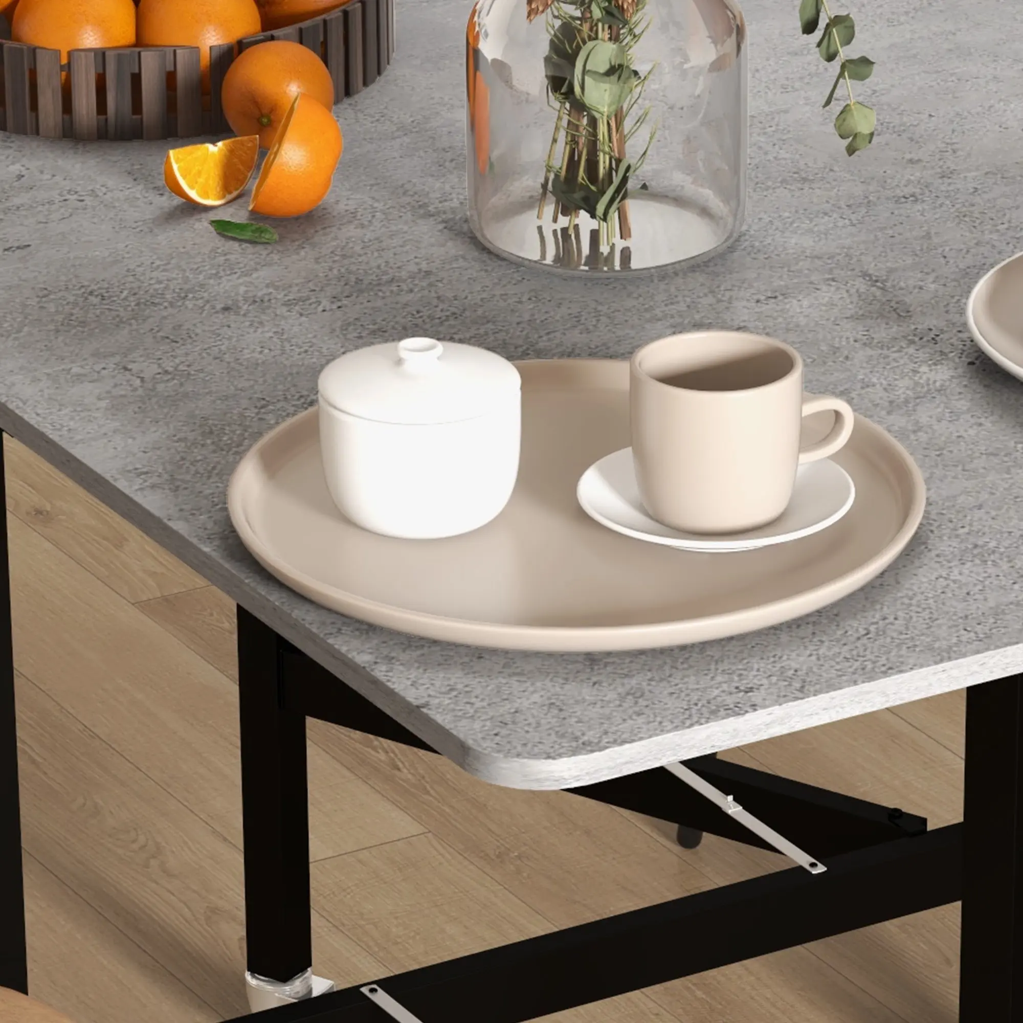 Kezia Drop Leaf Dining Table - Image 9