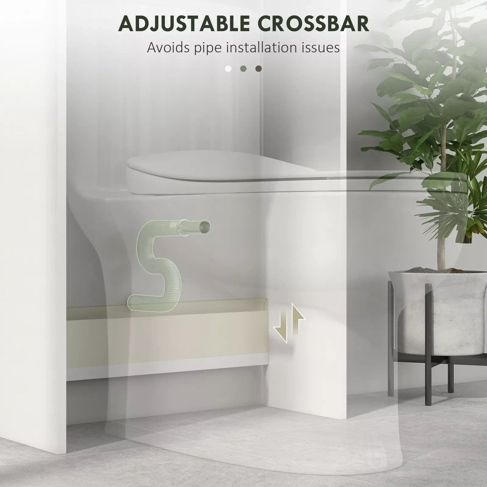 Khan Over Commode Storage Cabinet - Image 5