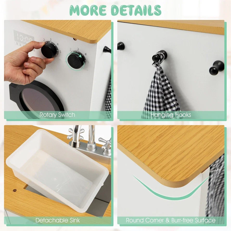Kid's Play Kitchen Set - Image 4