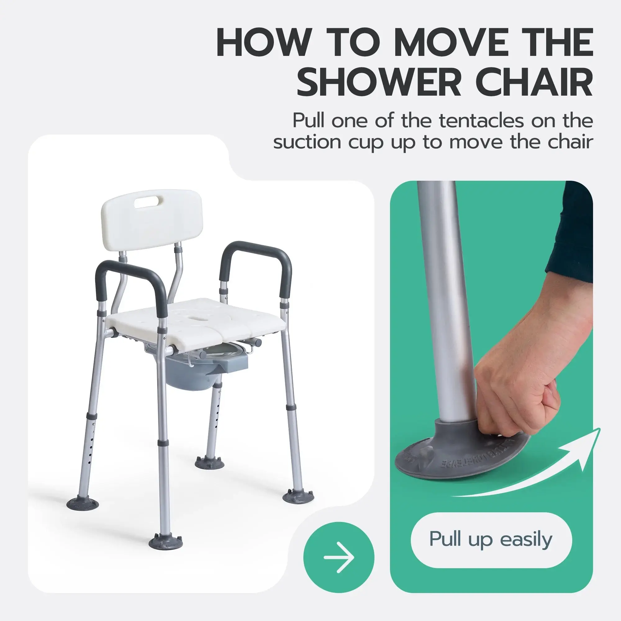 Knox Adult's Bedside Commode Chair - Image 6