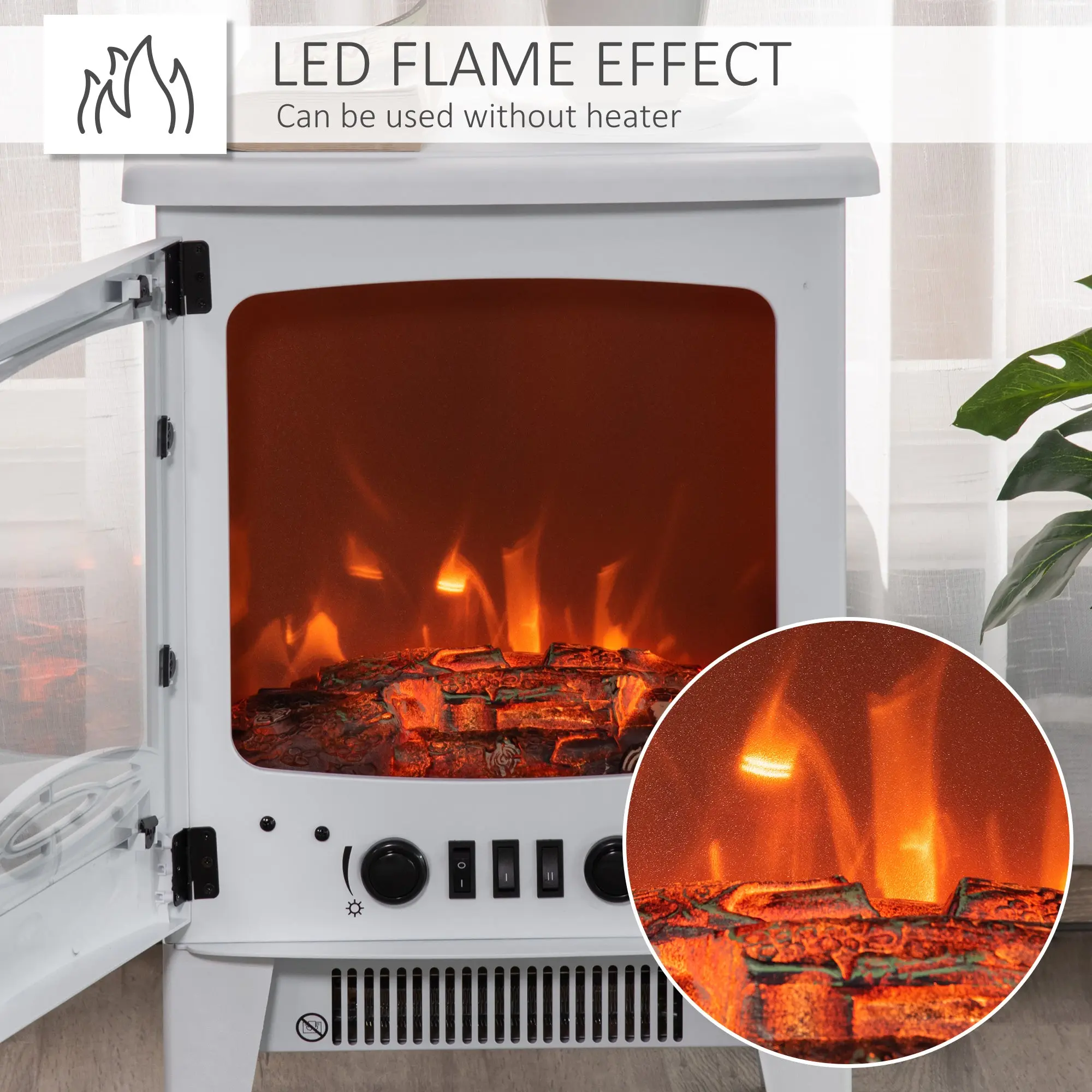 Knox Free Standing Electric Stove Fire - Image 4