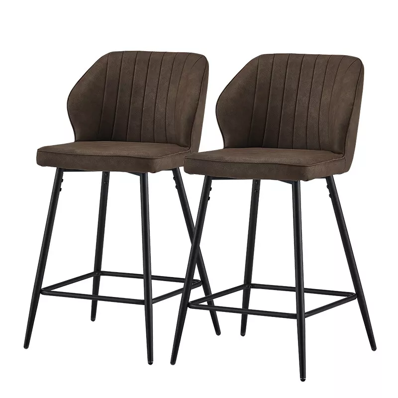 Krish Kitchen Bar Stools With Back (Set of 2) - Image 10