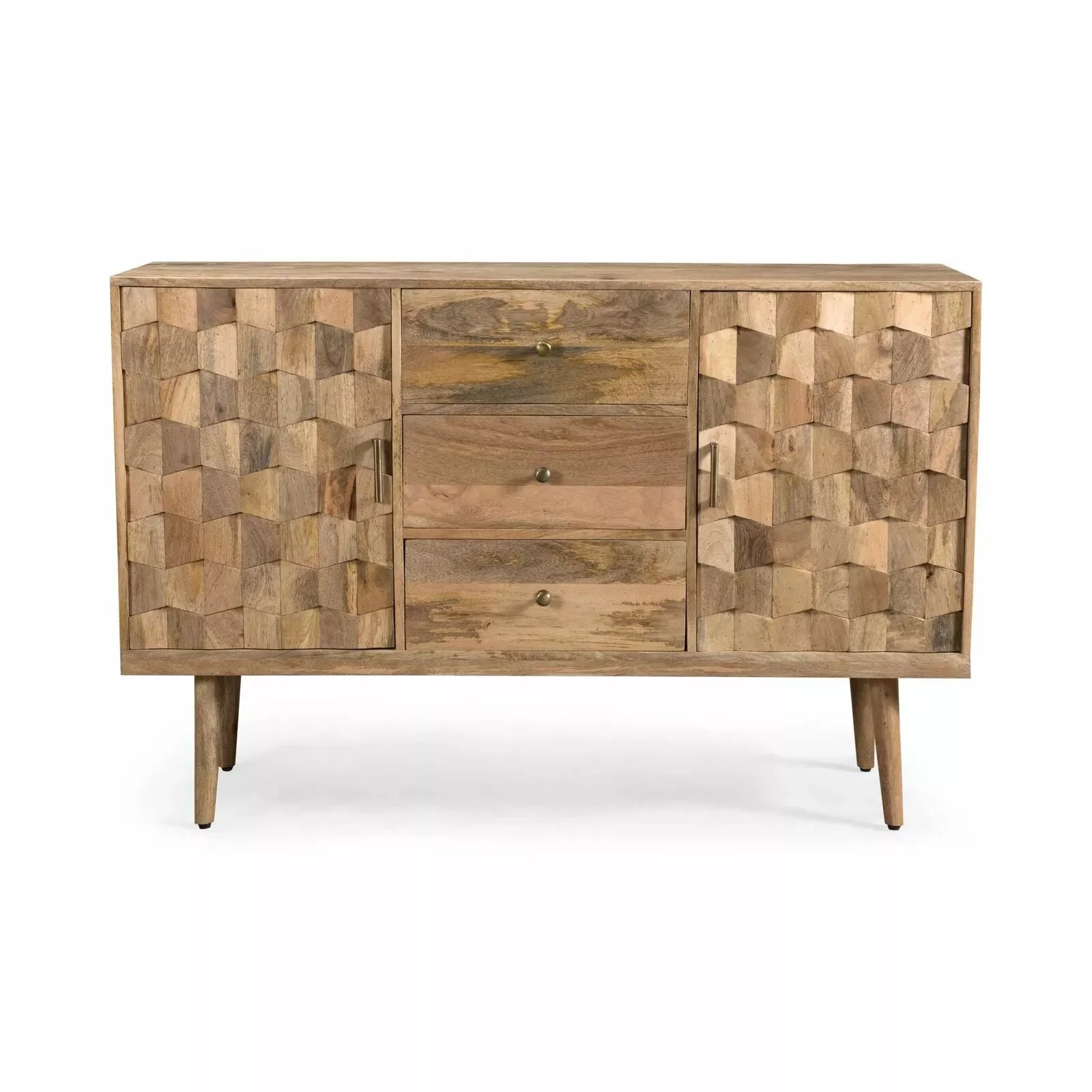 Kyle Solid Wood Sideboard Buffet Cabinet - Image 2