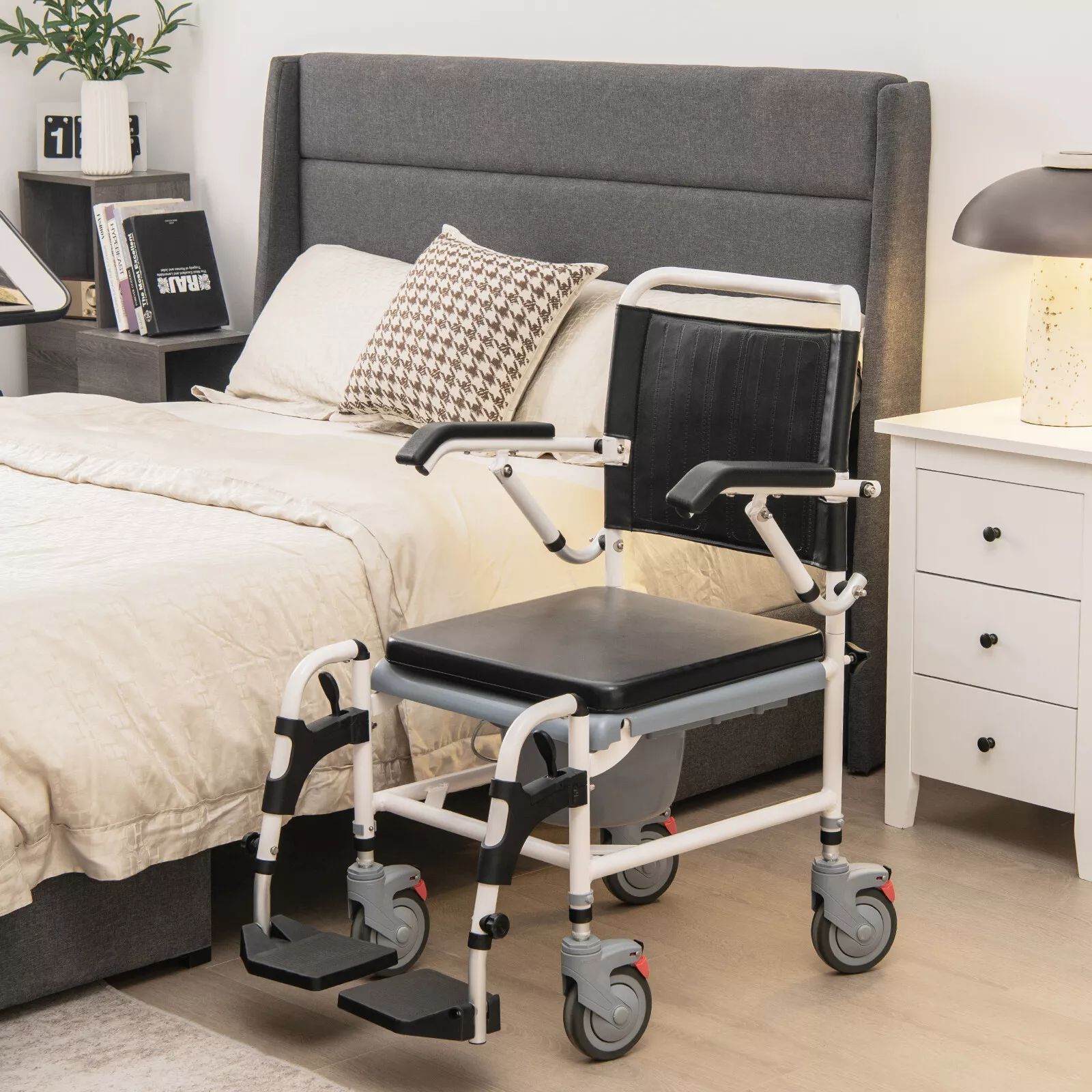 Laila Elderly Shower Wheelchair - Image 8