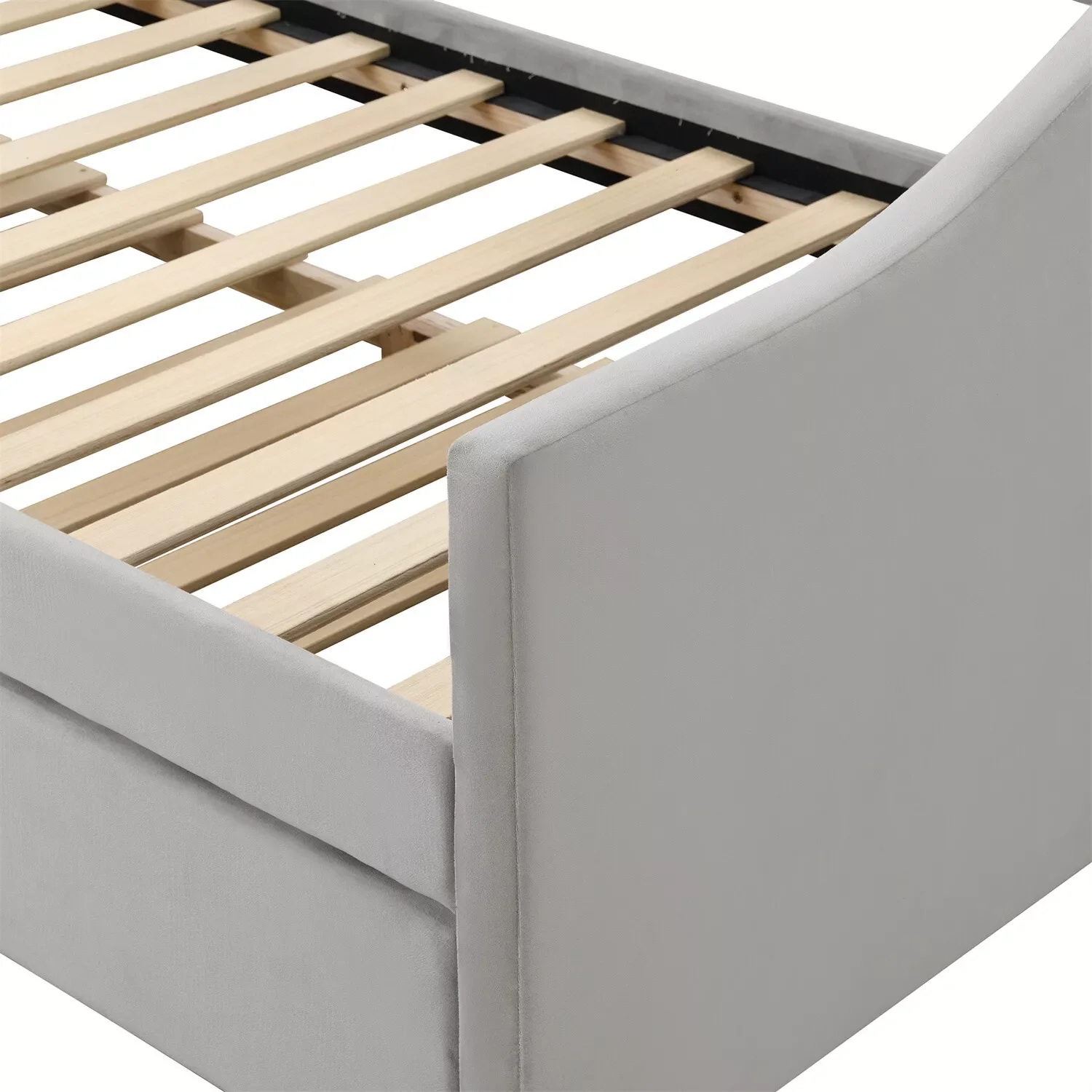 Laila Single Trundle Bed With Pull Out - Image 9