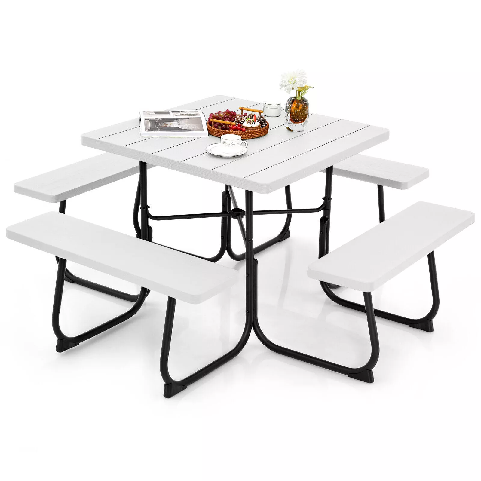 Lam Square Picnic Bench Table - Image 2