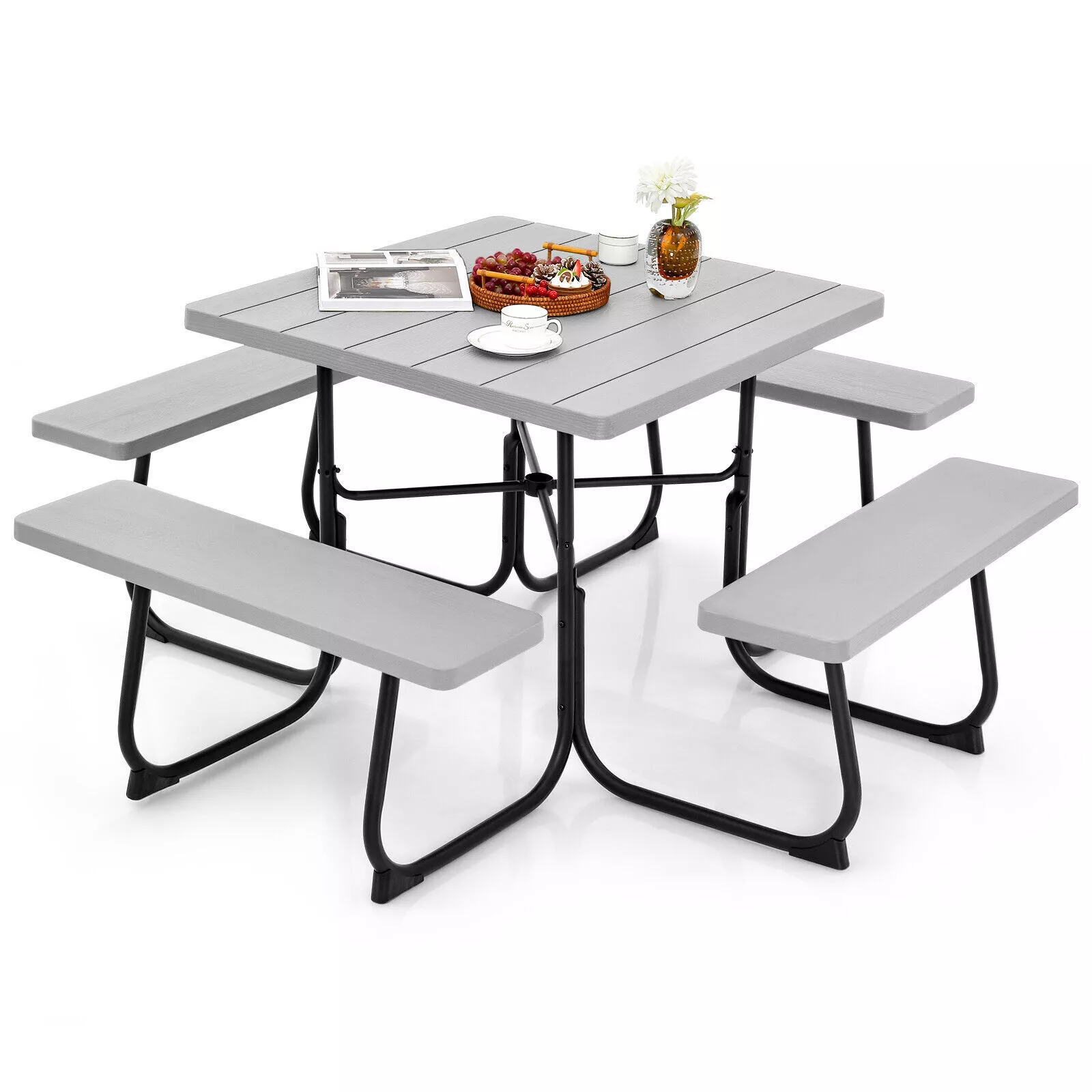 Lam Square Picnic Bench Table - Image 6