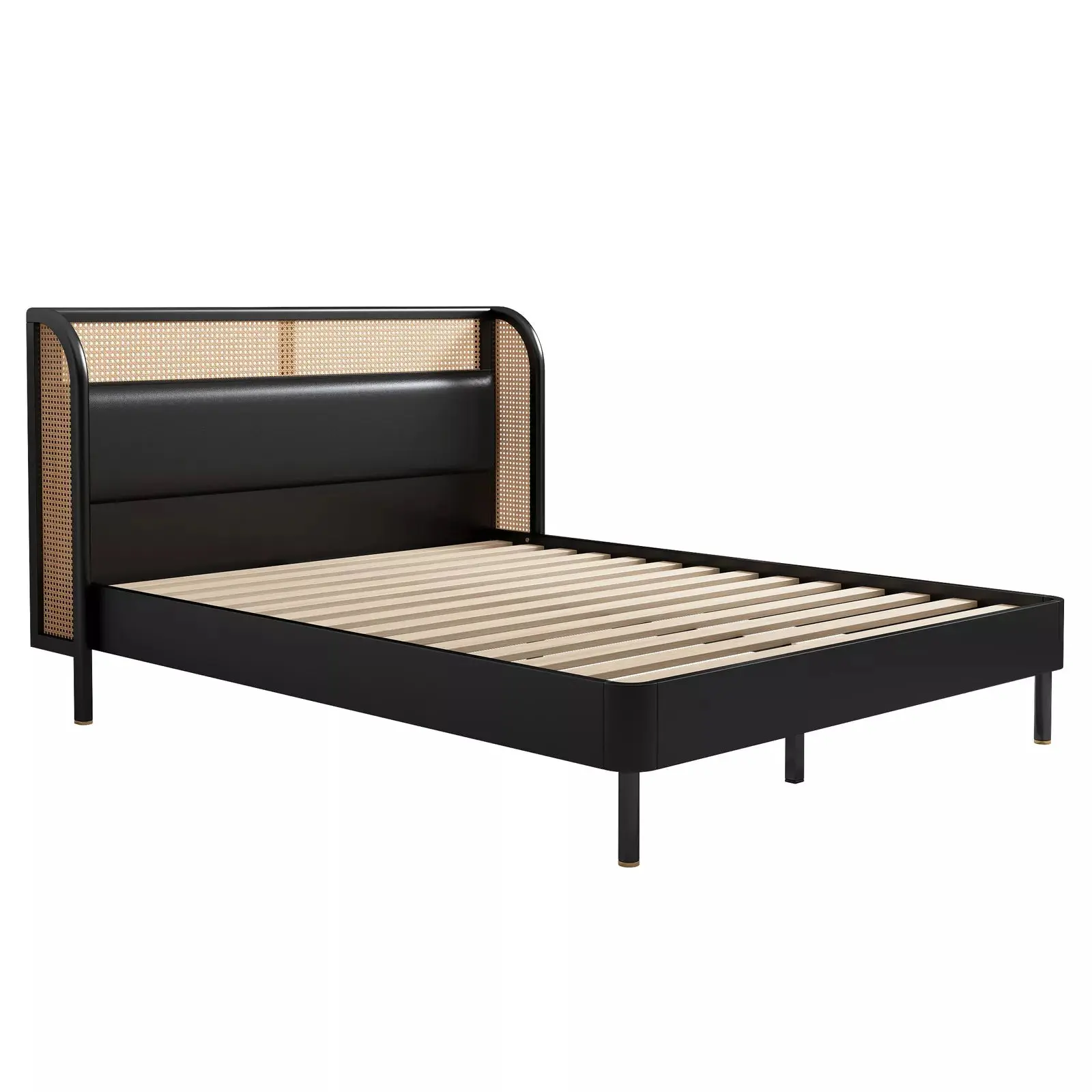 Leia Queen Size Rattan Bed Frame - Image 4